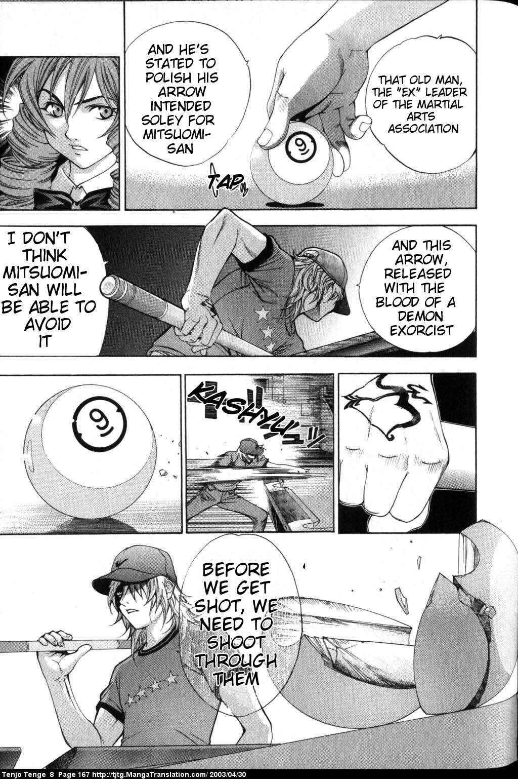 Halaman dari Tenjou Tenge Chapter 51