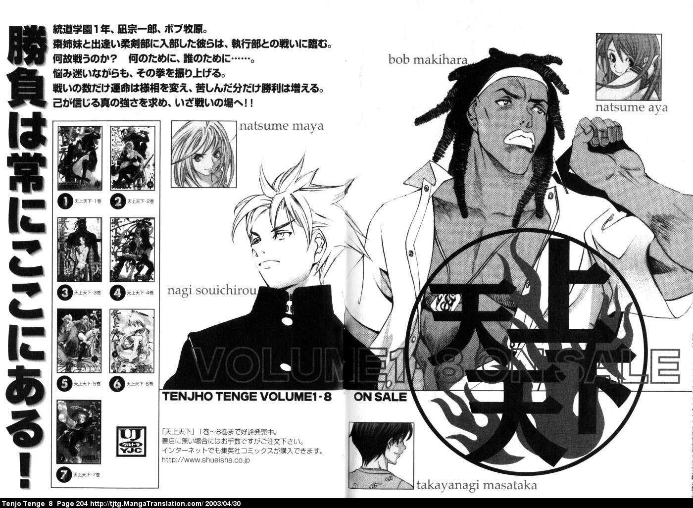 Halaman dari Tenjou Tenge Chapter 51