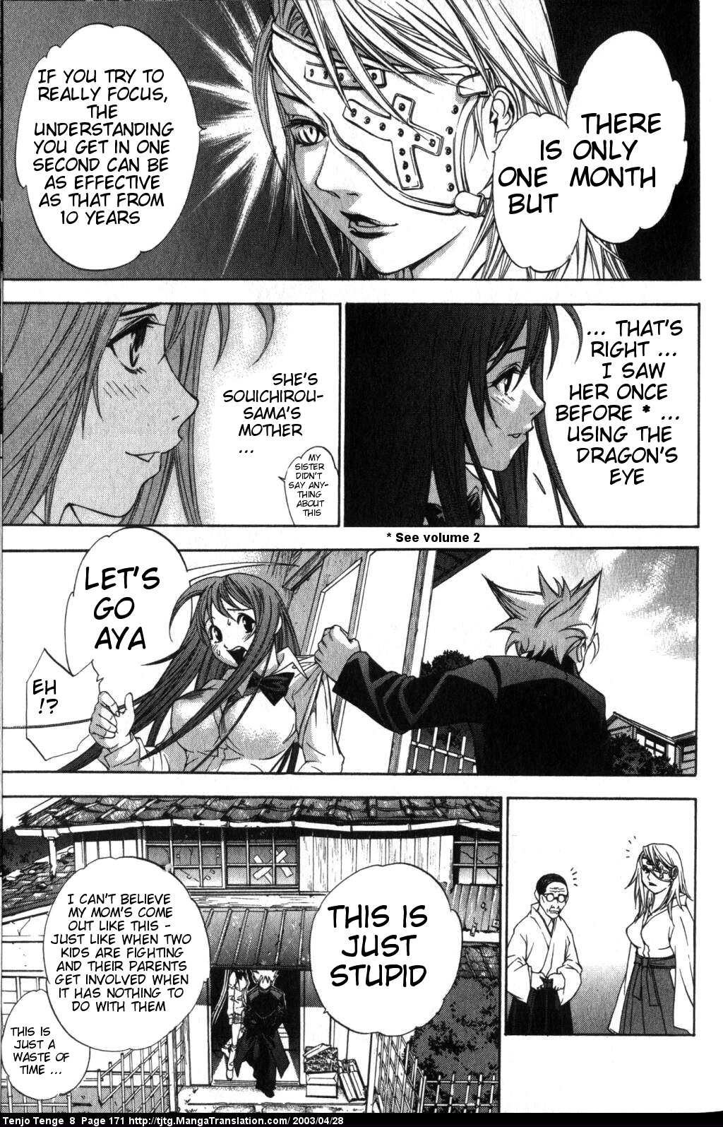 Halaman dari Tenjou Tenge Chapter 51