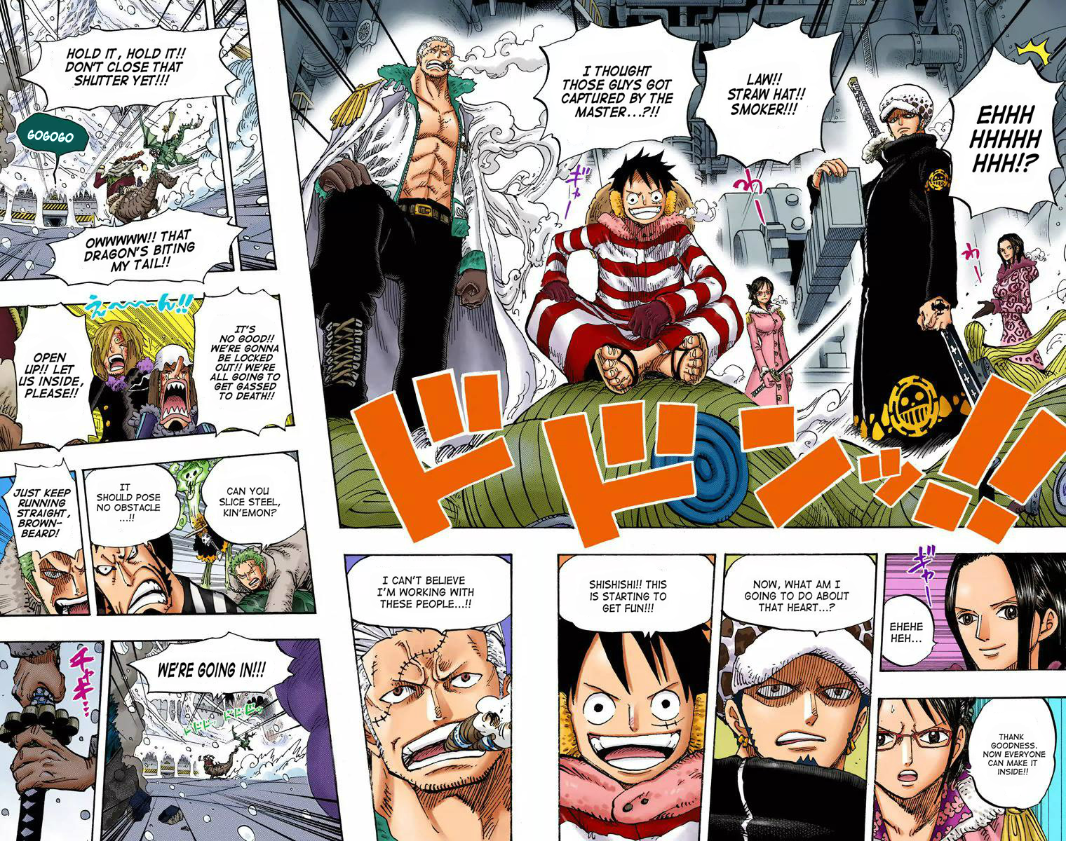 Halaman dari One Piece (Official Colored) Chapter 677