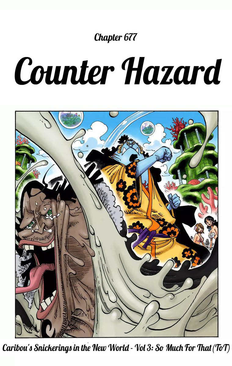 Halaman dari One Piece (Official Colored) Chapter 677