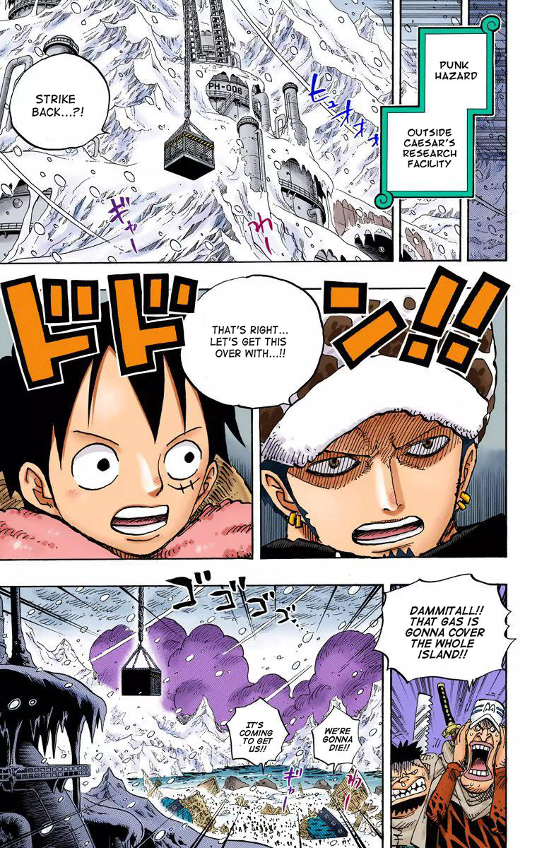 Halaman dari One Piece (Official Colored) Chapter 677
