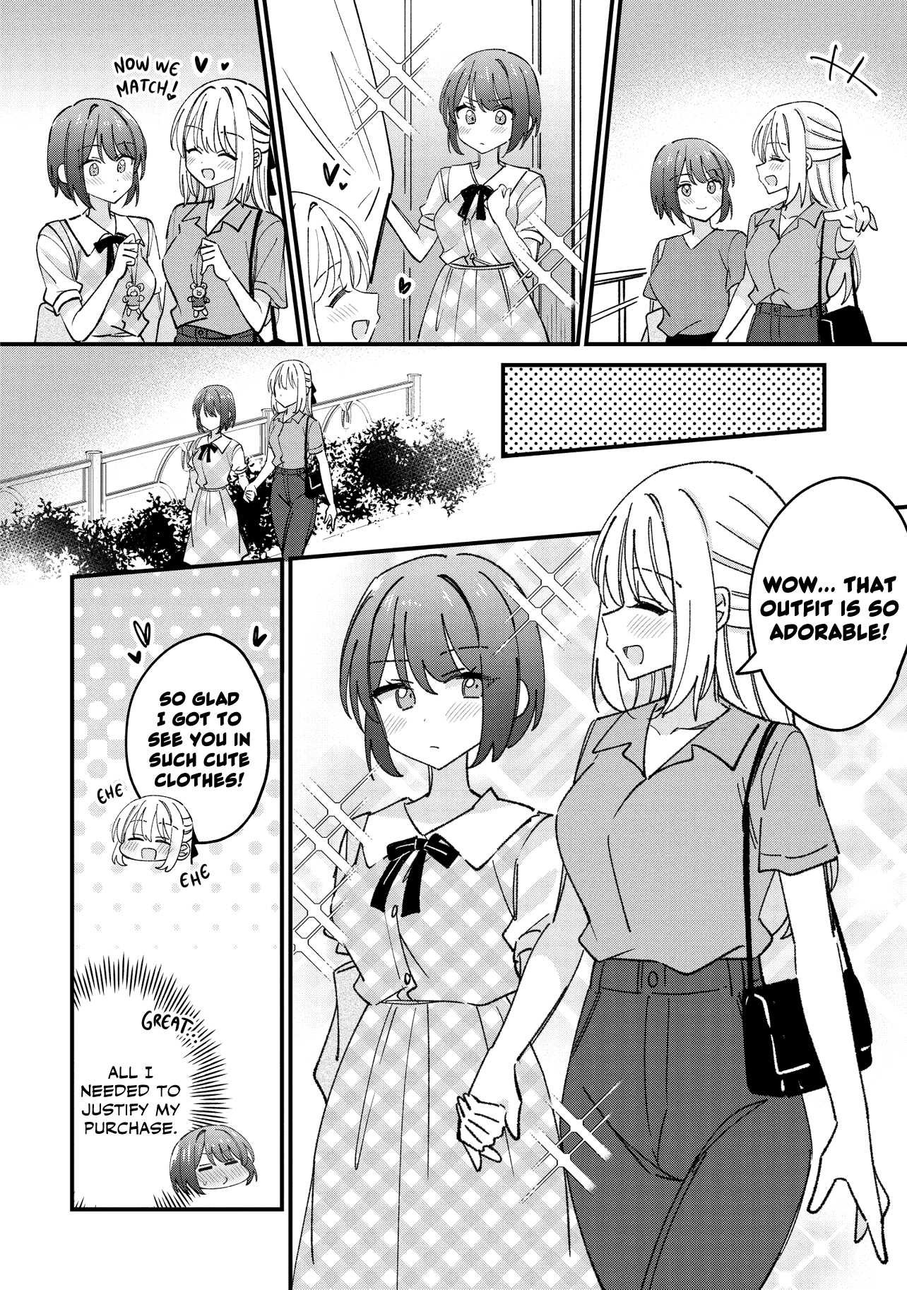 Halaman dari Kao dake yoi Classmate ga, Yatara to Guigui Kuru Yuri no Hanashi. Chapter 7.1