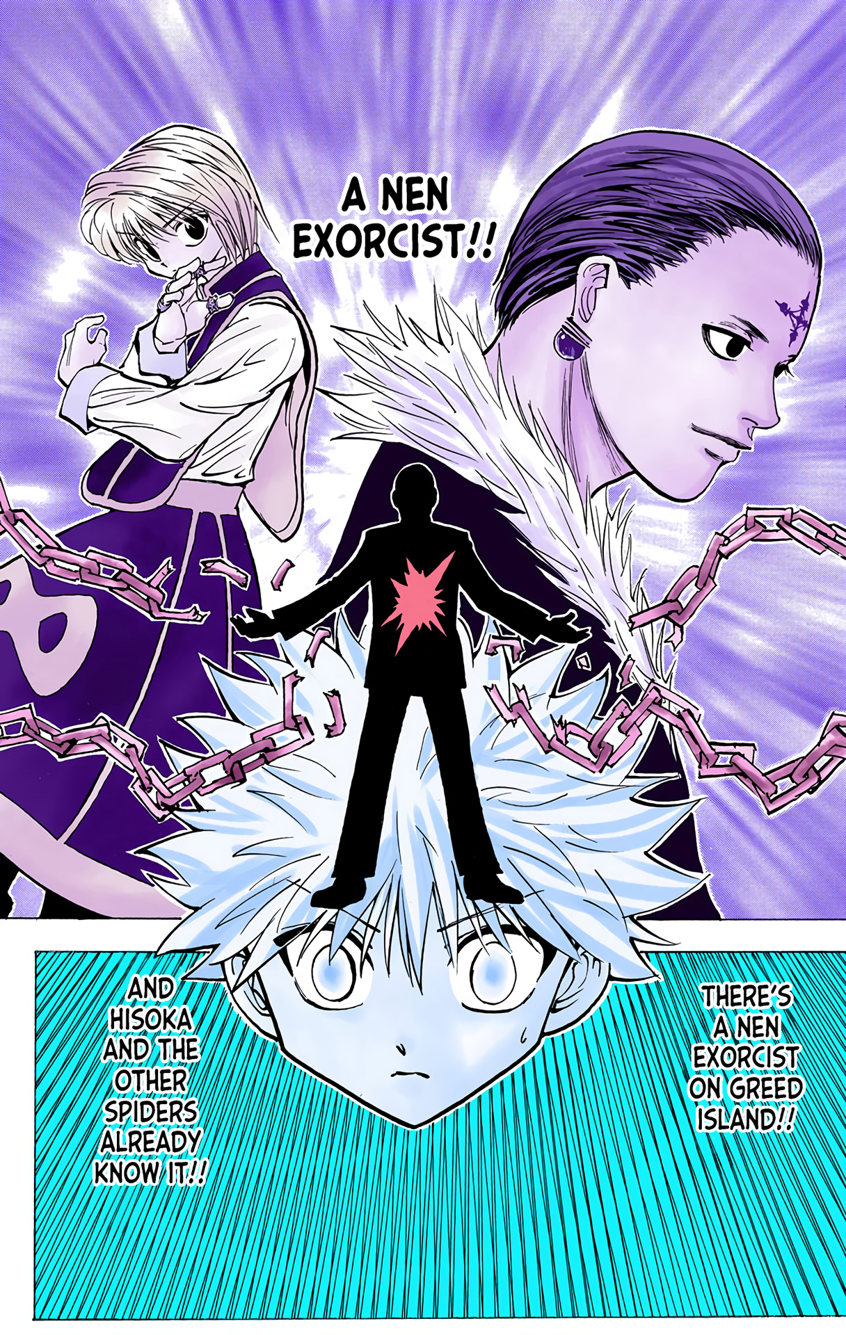 Halaman dari HUNTER x HUNTER (Official Colored) Chapter 159