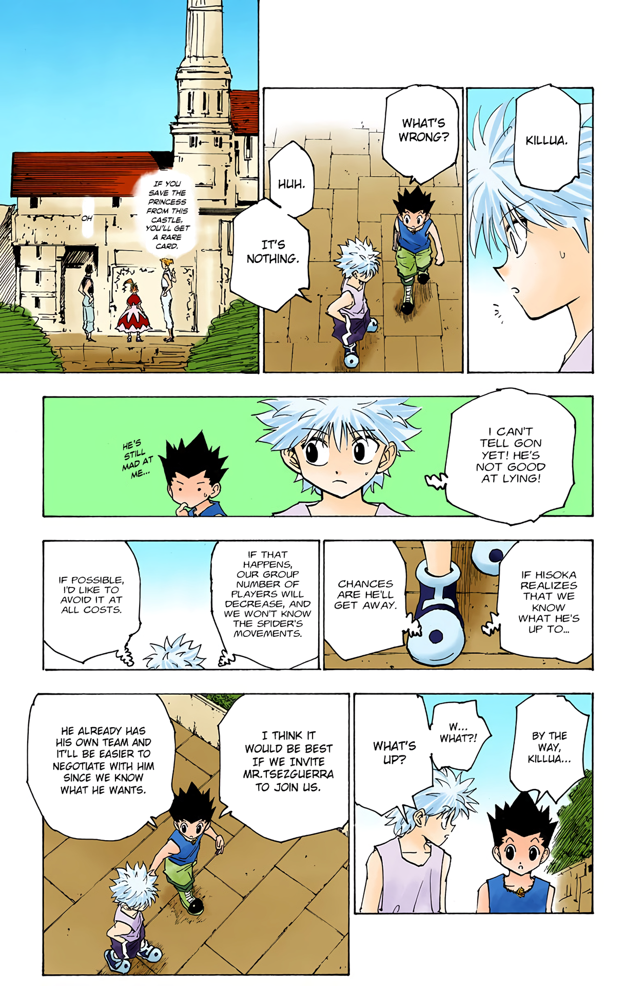 Halaman dari HUNTER x HUNTER (Official Colored) Chapter 159