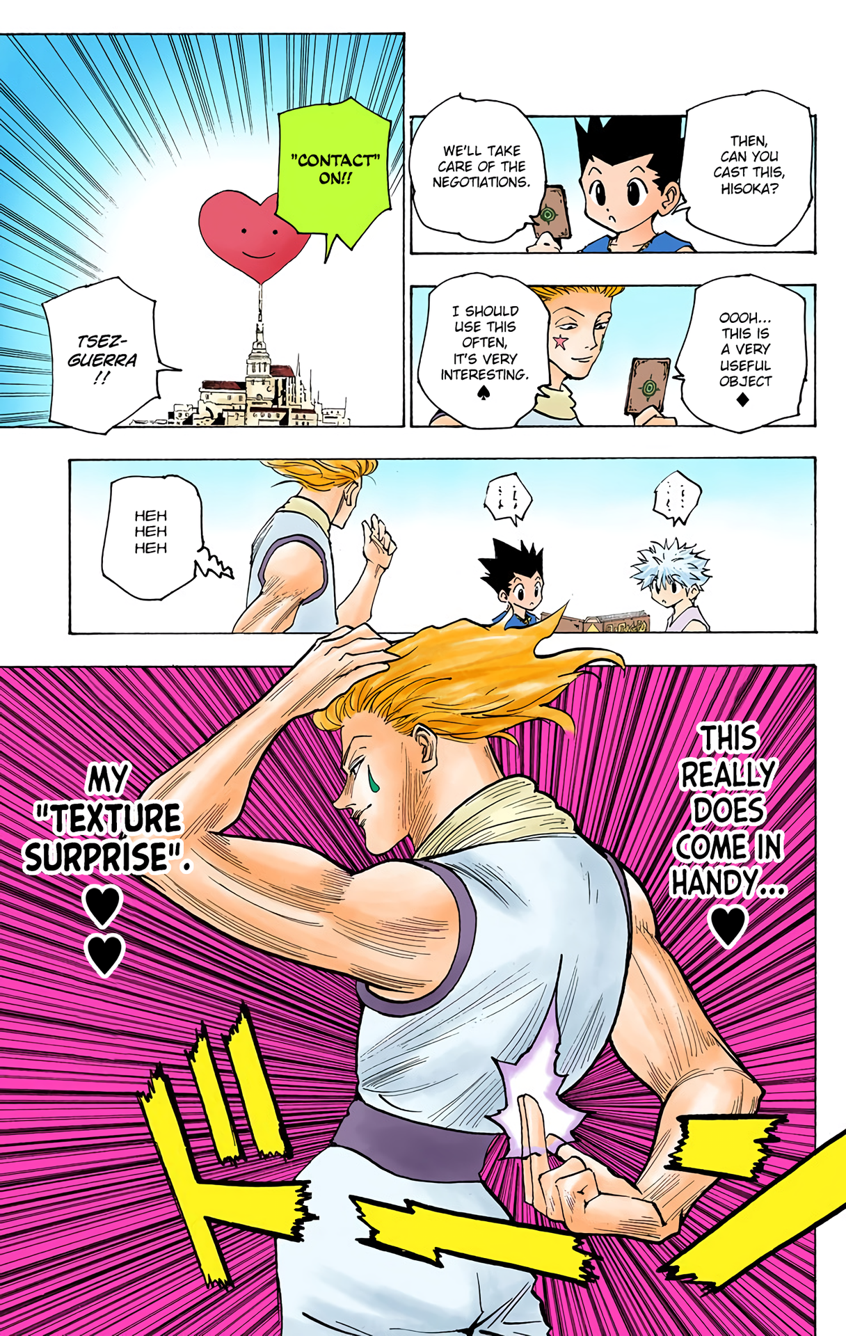 Halaman dari HUNTER x HUNTER (Official Colored) Chapter 159
