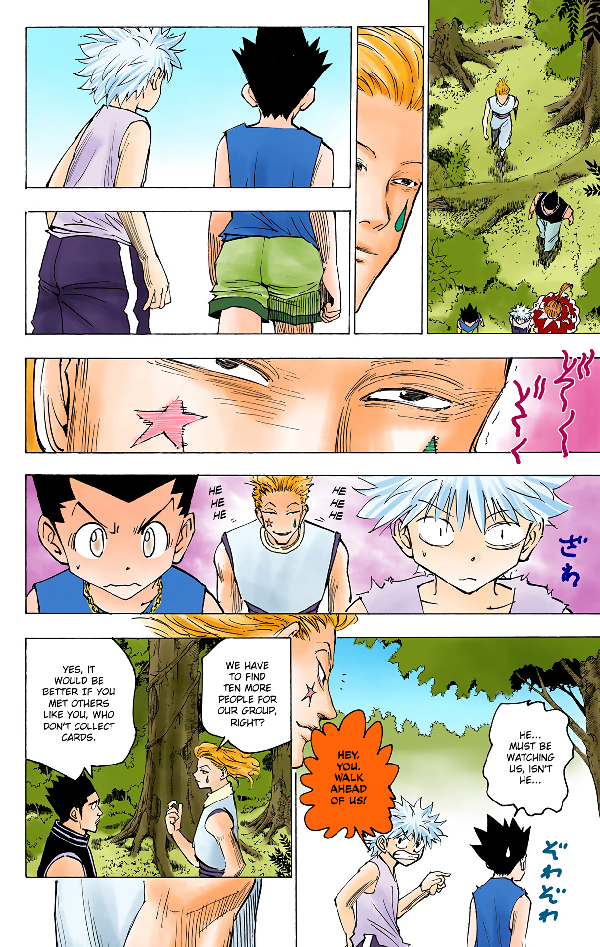 Halaman dari HUNTER x HUNTER (Official Colored) Chapter 159