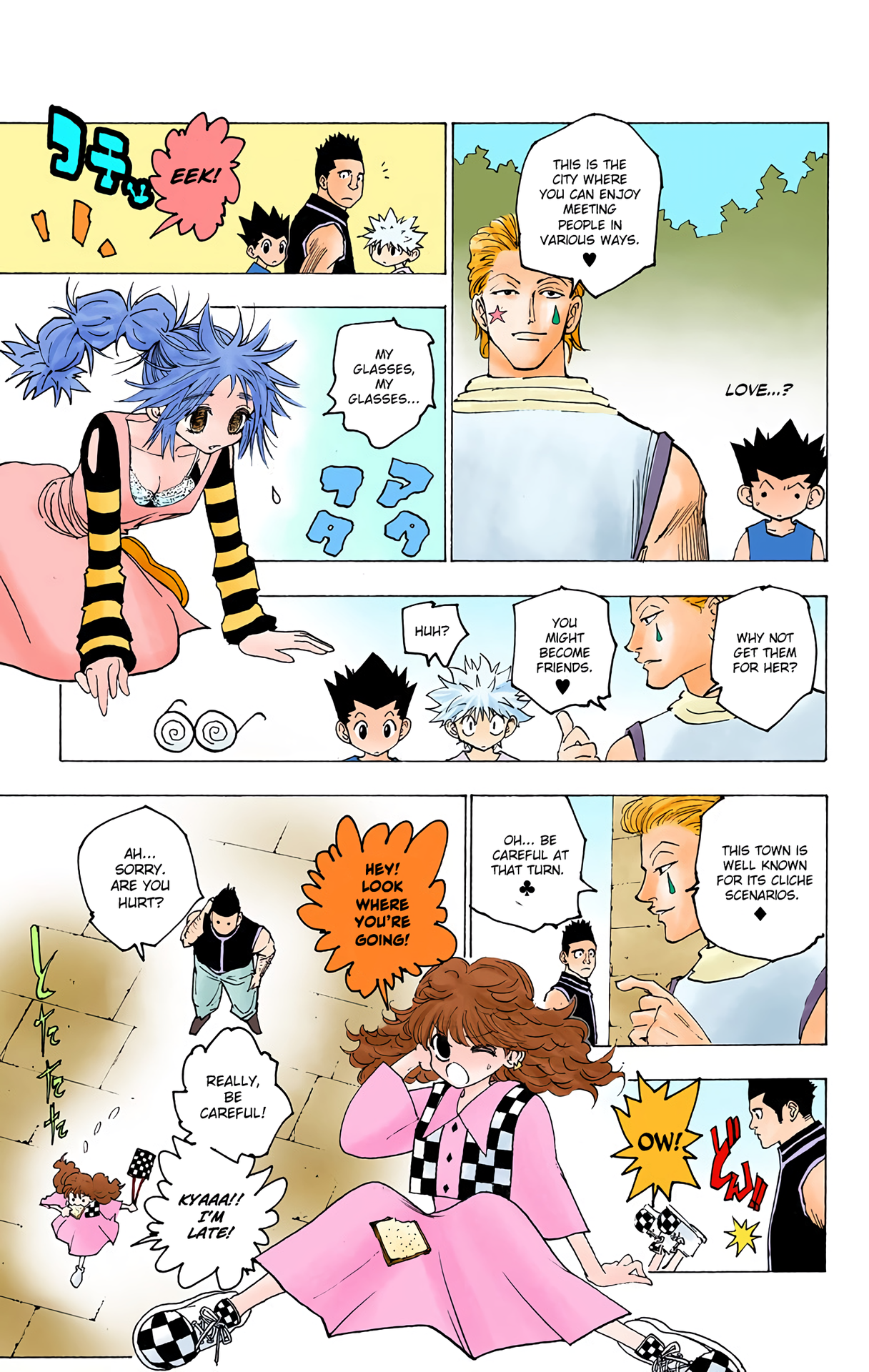 Halaman dari HUNTER x HUNTER (Official Colored) Chapter 159