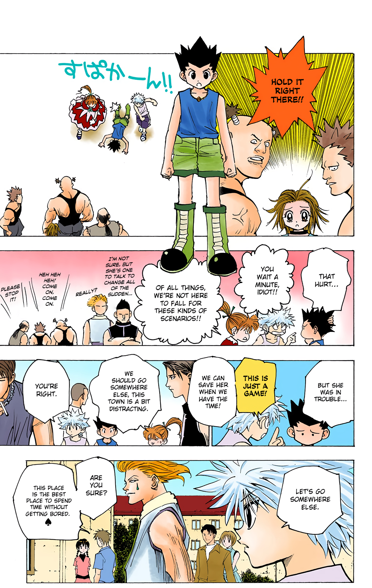 Halaman dari HUNTER x HUNTER (Official Colored) Chapter 159