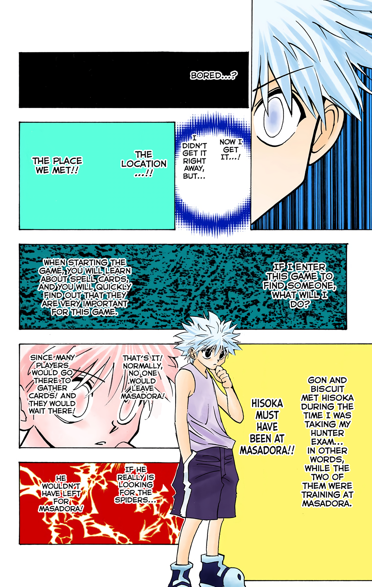 Halaman dari HUNTER x HUNTER (Official Colored) Chapter 159
