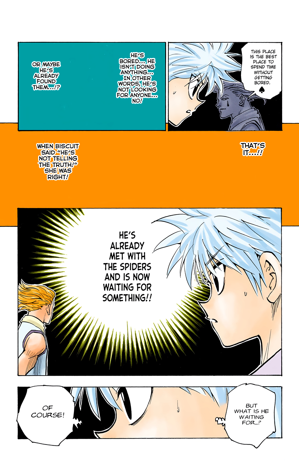 Halaman dari HUNTER x HUNTER (Official Colored) Chapter 159