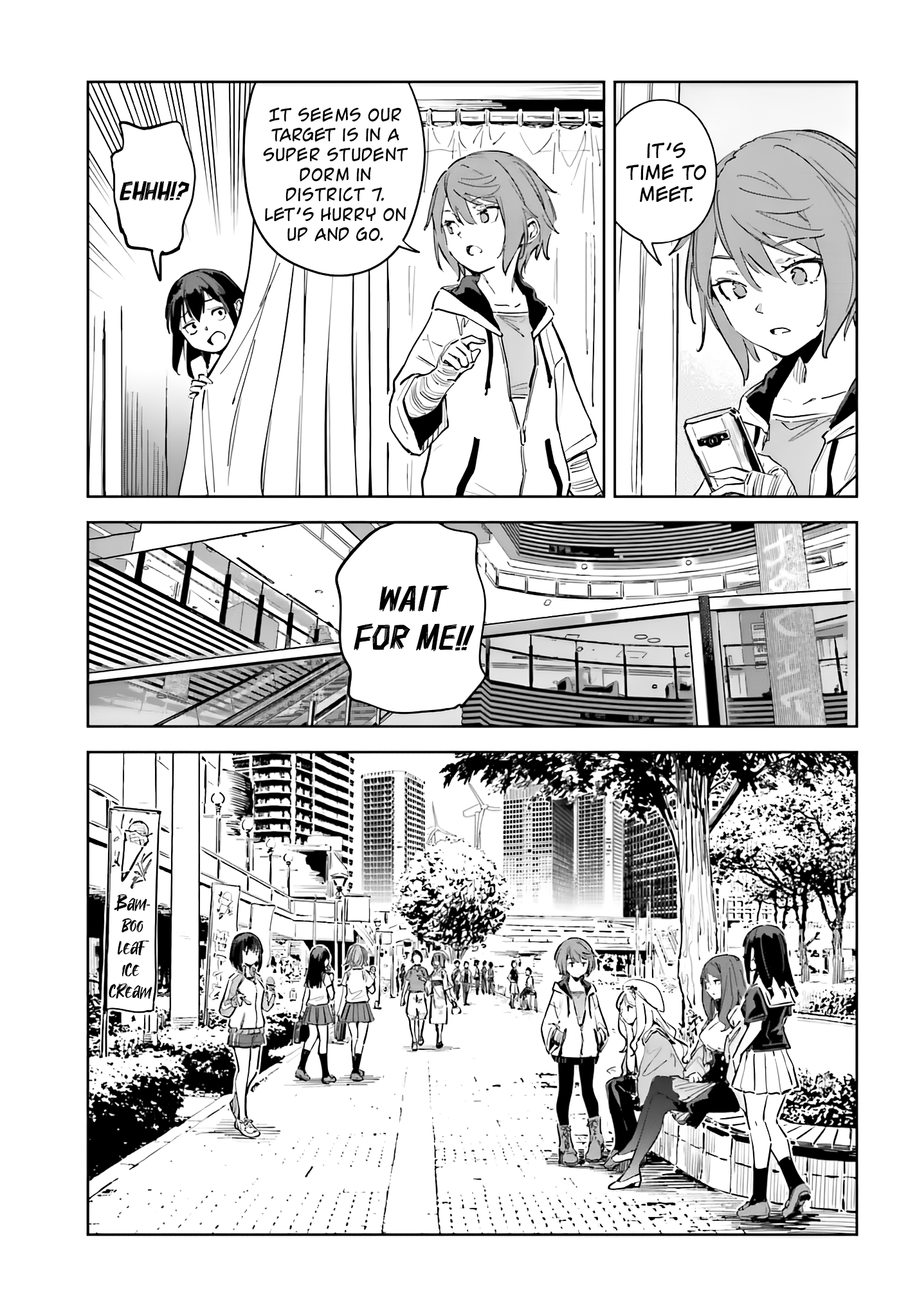 Halaman dari Toaru Anbu no ITEM Chapter 11