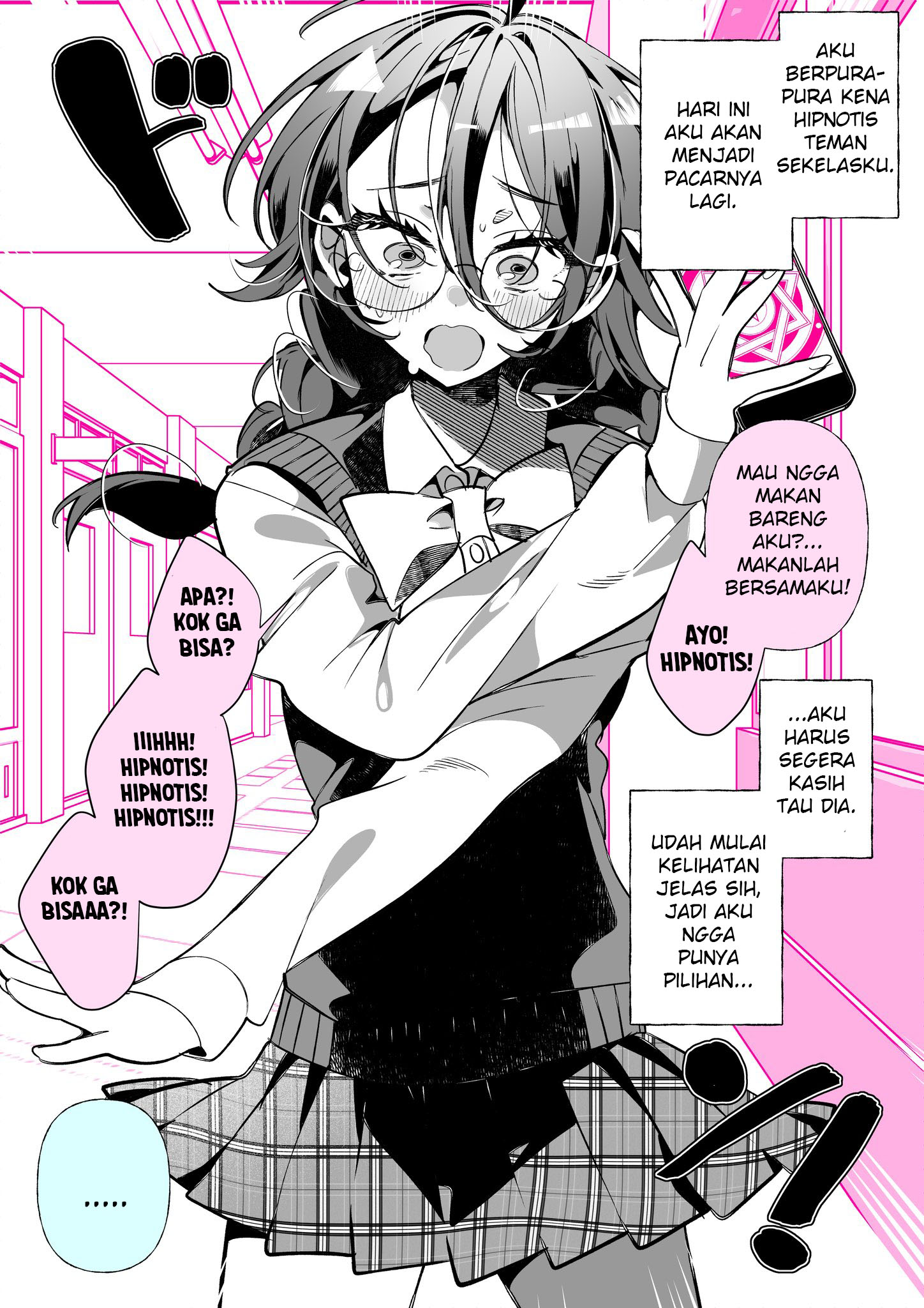 Was I Hypnotized by a Classmate? Chapter 10 - halaman 1