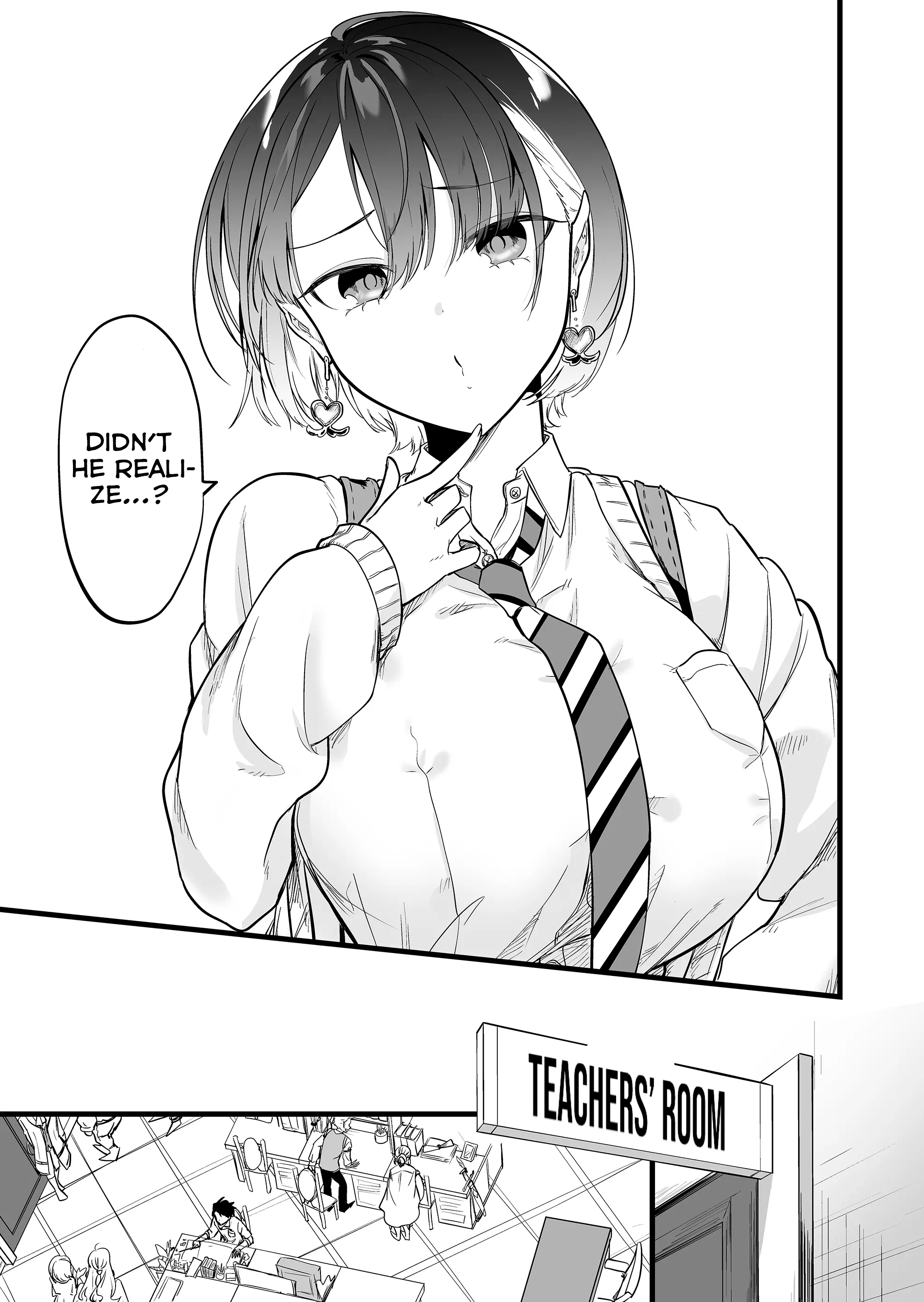 Halaman dari "Ano Toki Tasukete Itadaita Monster Musume desu." Isekai Ossan Kyoushi Totsuzen no Moteki ni Konwaku suru Chapter 1