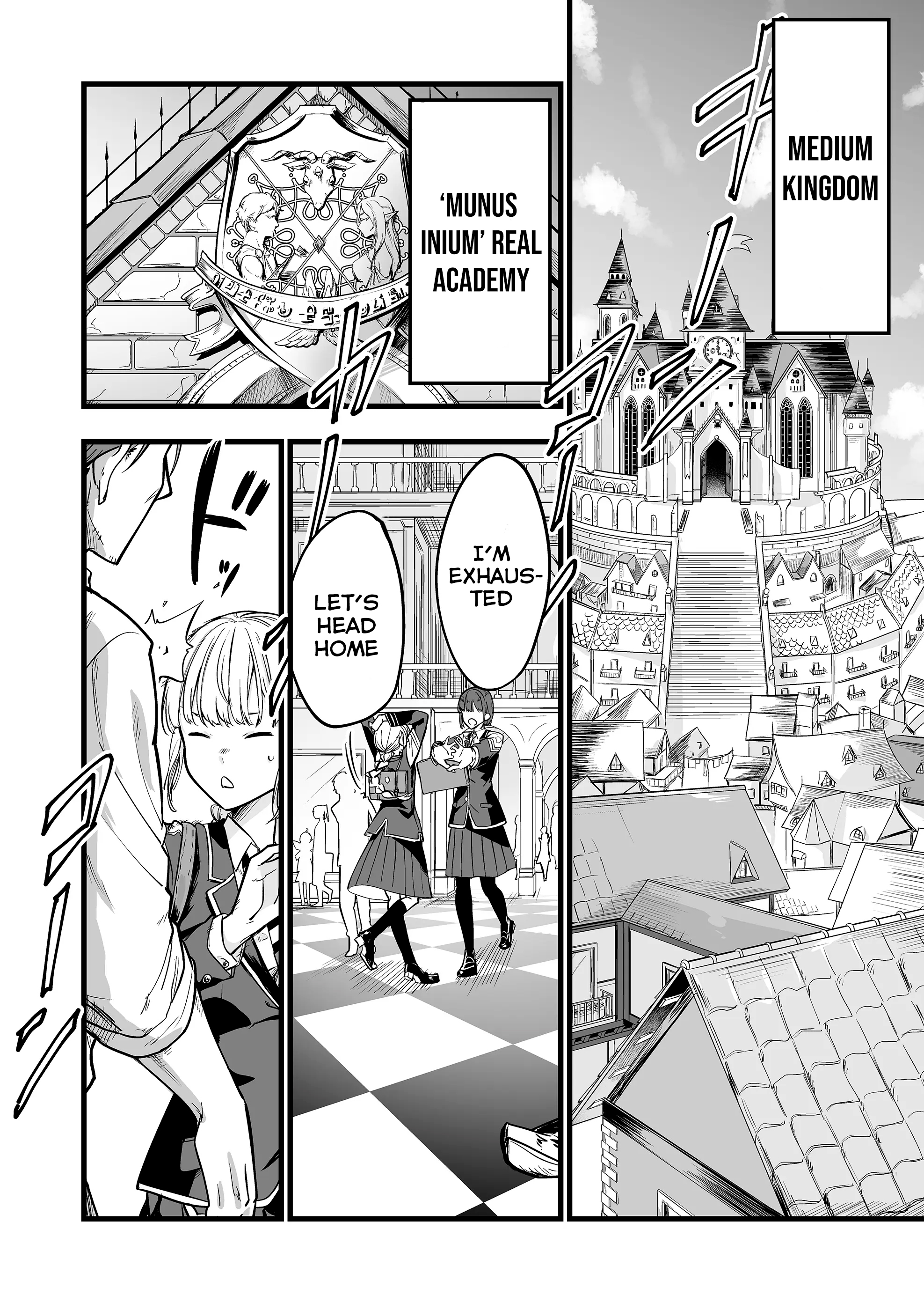 Halaman dari "Ano Toki Tasukete Itadaita Monster Musume desu." Isekai Ossan Kyoushi Totsuzen no Moteki ni Konwaku suru Chapter 1