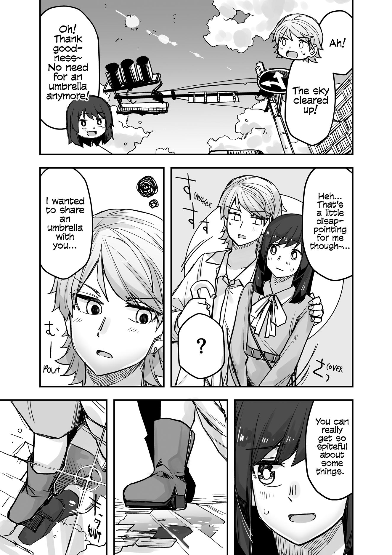 Halaman dari Ikemen Joshi to Josou Danshi Chapter 77