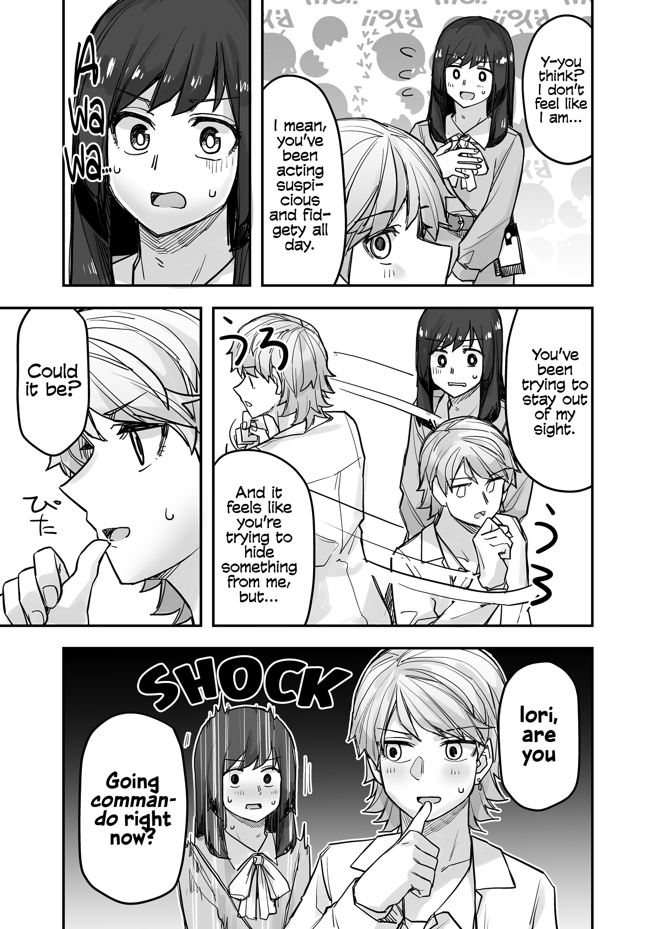 Halaman dari Ikemen Joshi to Josou Danshi Chapter 77