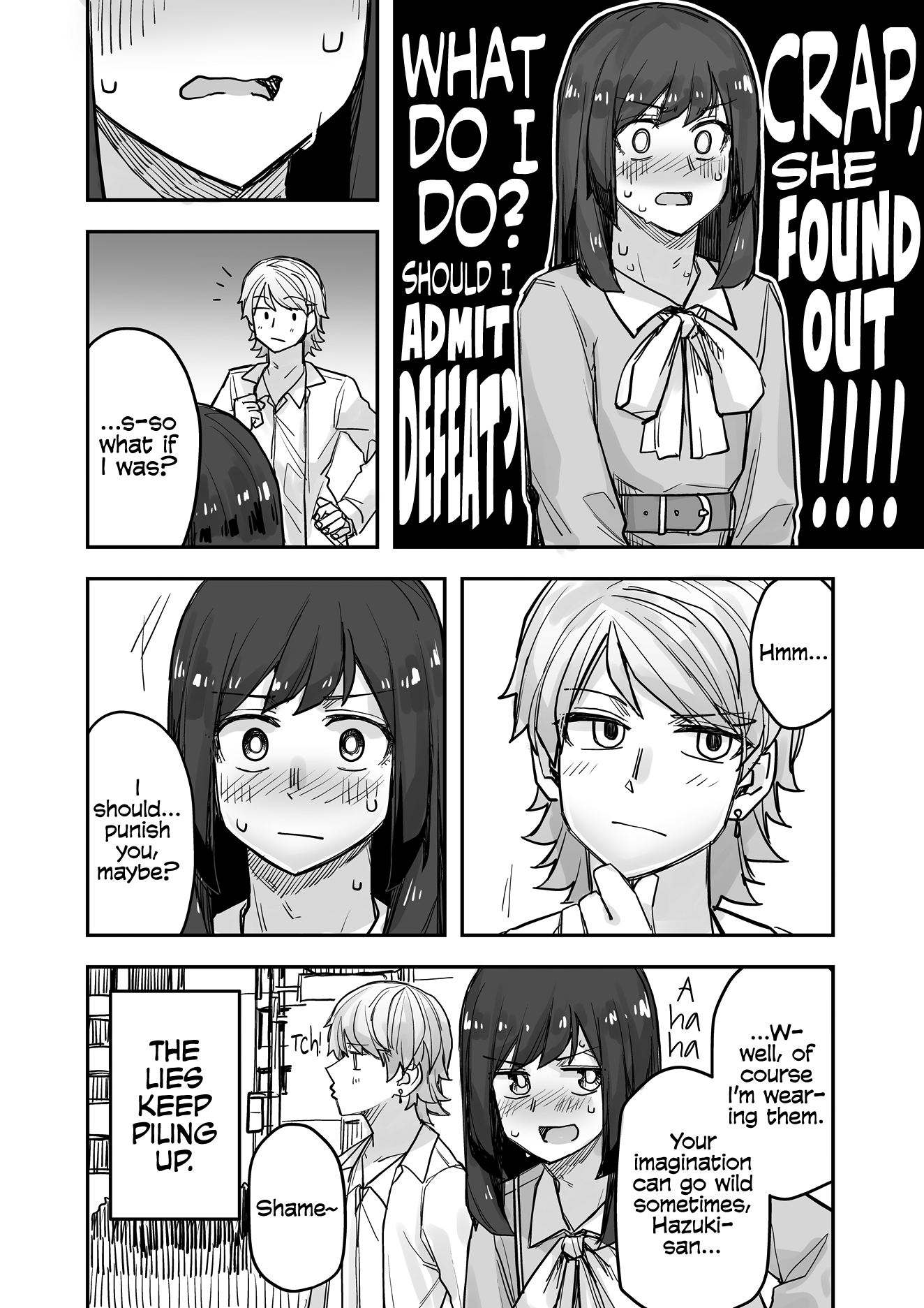 Halaman dari Ikemen Joshi to Josou Danshi Chapter 77