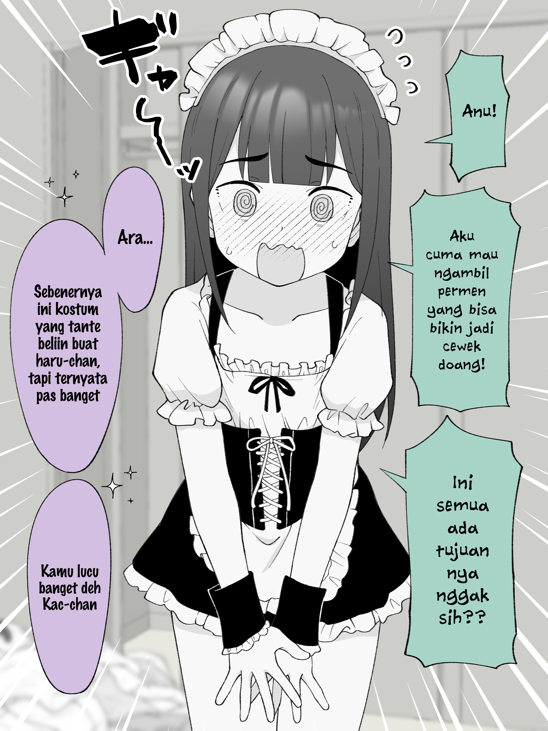 How the Little Brother Who Turned Into a Girl Became His Big Brother's Girlfriend. Chapter 202 - halaman 1