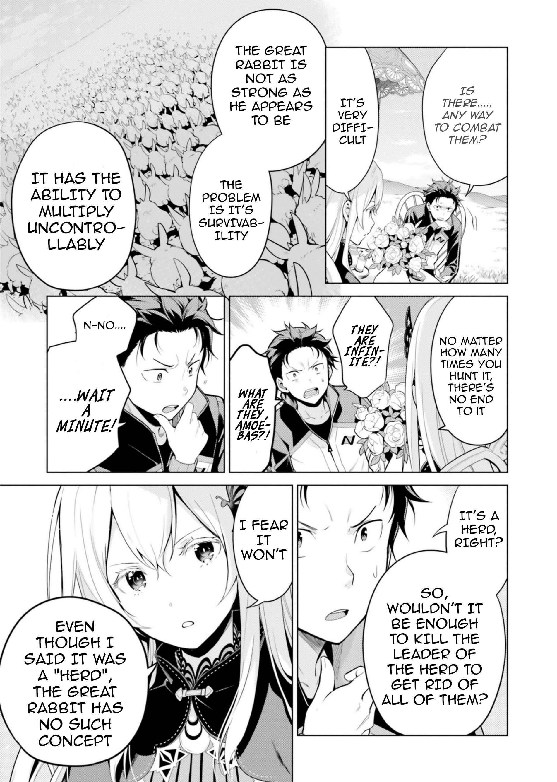 Halaman dari Re:Zero kara Hajimeru Isekai Seikatsu: Dai 4-shou—Seiiki to Gouyoku no Majo Chapter 22
