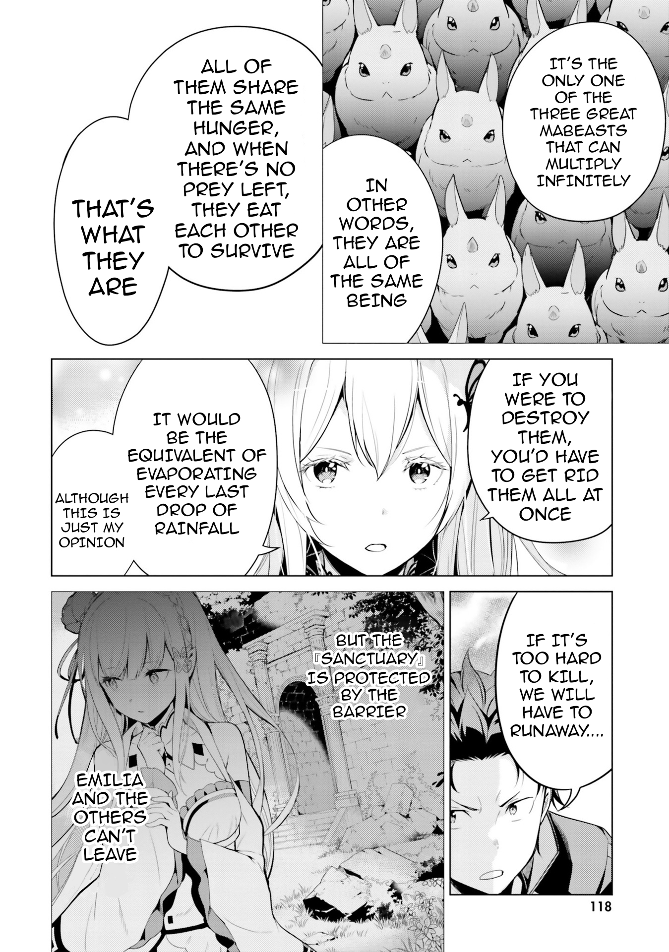 Halaman dari Re:Zero kara Hajimeru Isekai Seikatsu: Dai 4-shou—Seiiki to Gouyoku no Majo Chapter 22