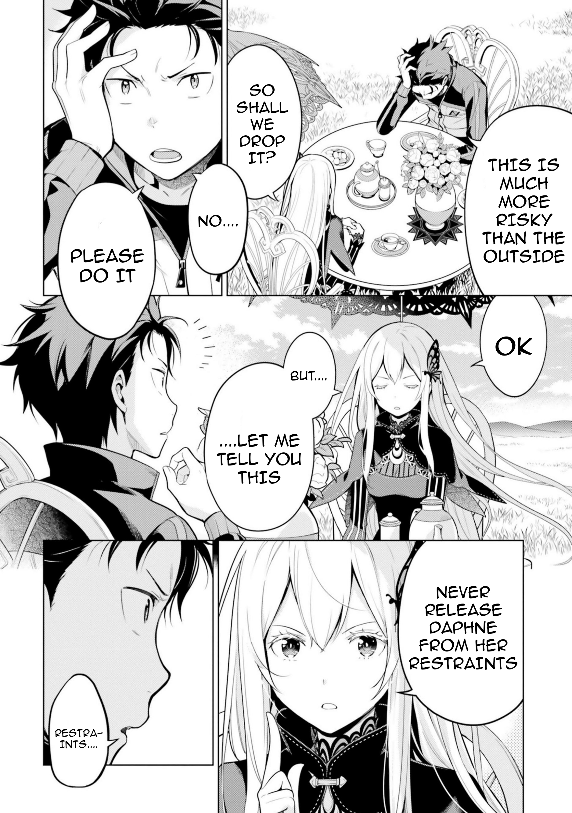 Halaman dari Re:Zero kara Hajimeru Isekai Seikatsu: Dai 4-shou—Seiiki to Gouyoku no Majo Chapter 22