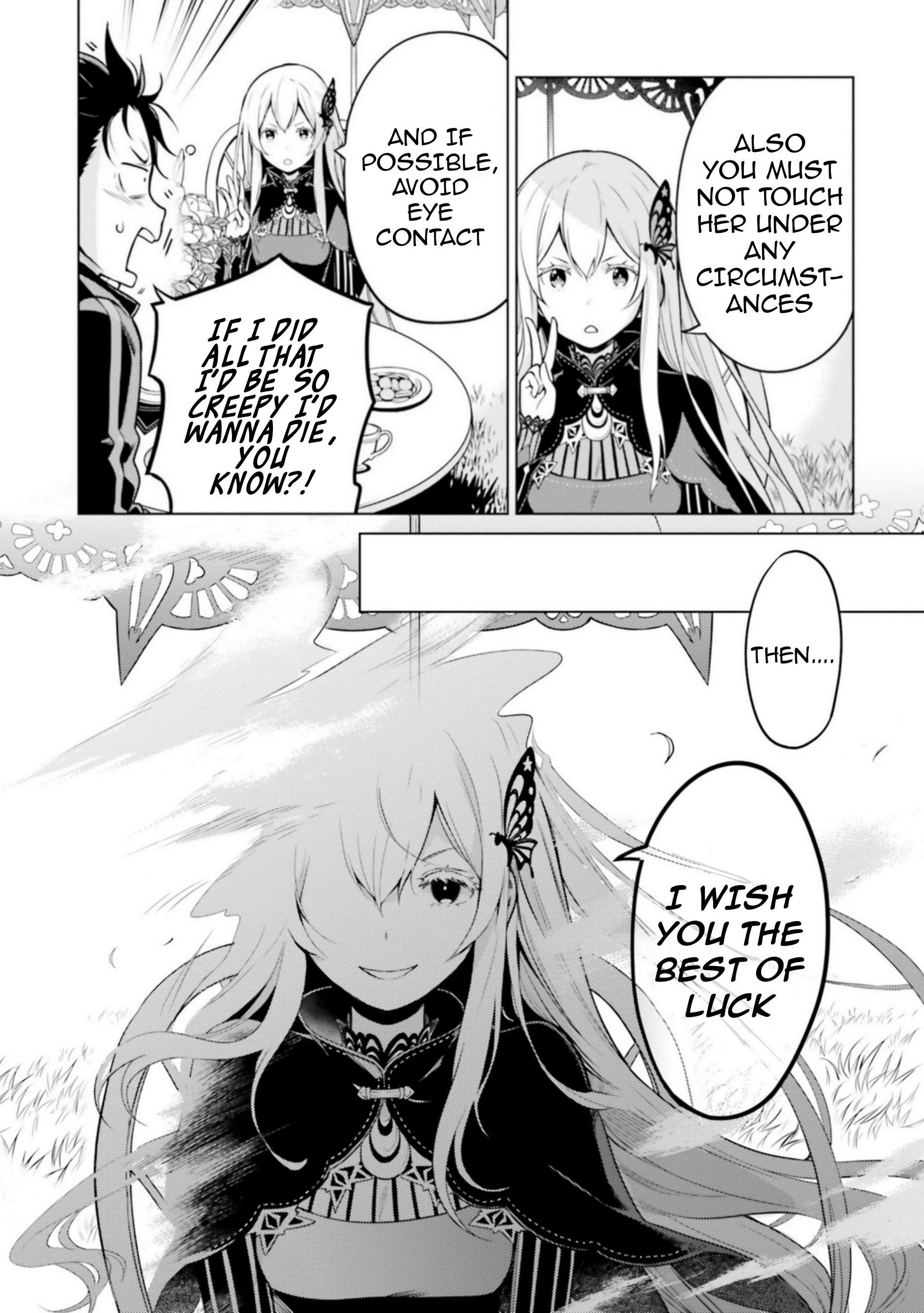 Halaman dari Re:Zero kara Hajimeru Isekai Seikatsu: Dai 4-shou—Seiiki to Gouyoku no Majo Chapter 22