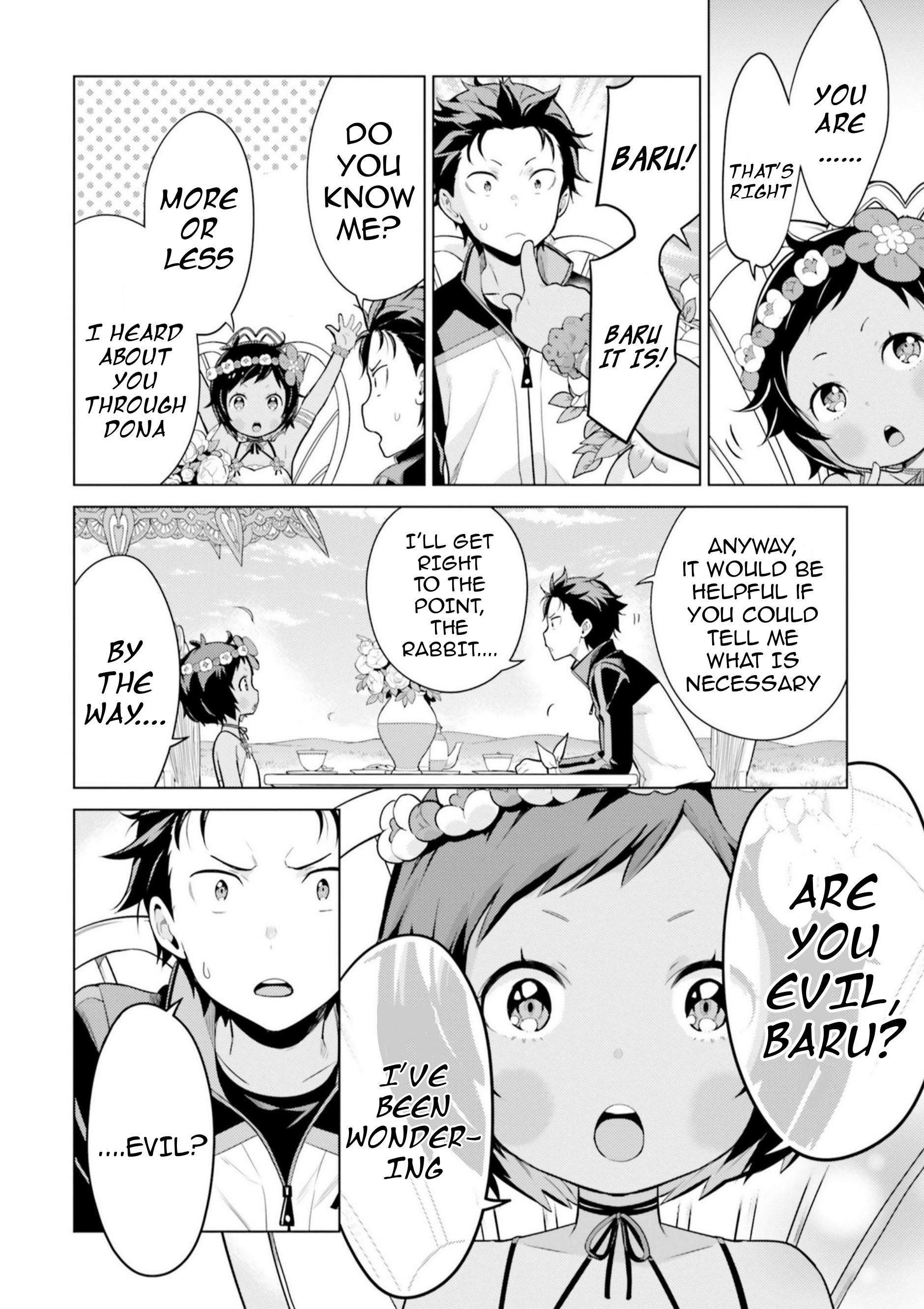 Halaman dari Re:Zero kara Hajimeru Isekai Seikatsu: Dai 4-shou—Seiiki to Gouyoku no Majo Chapter 22