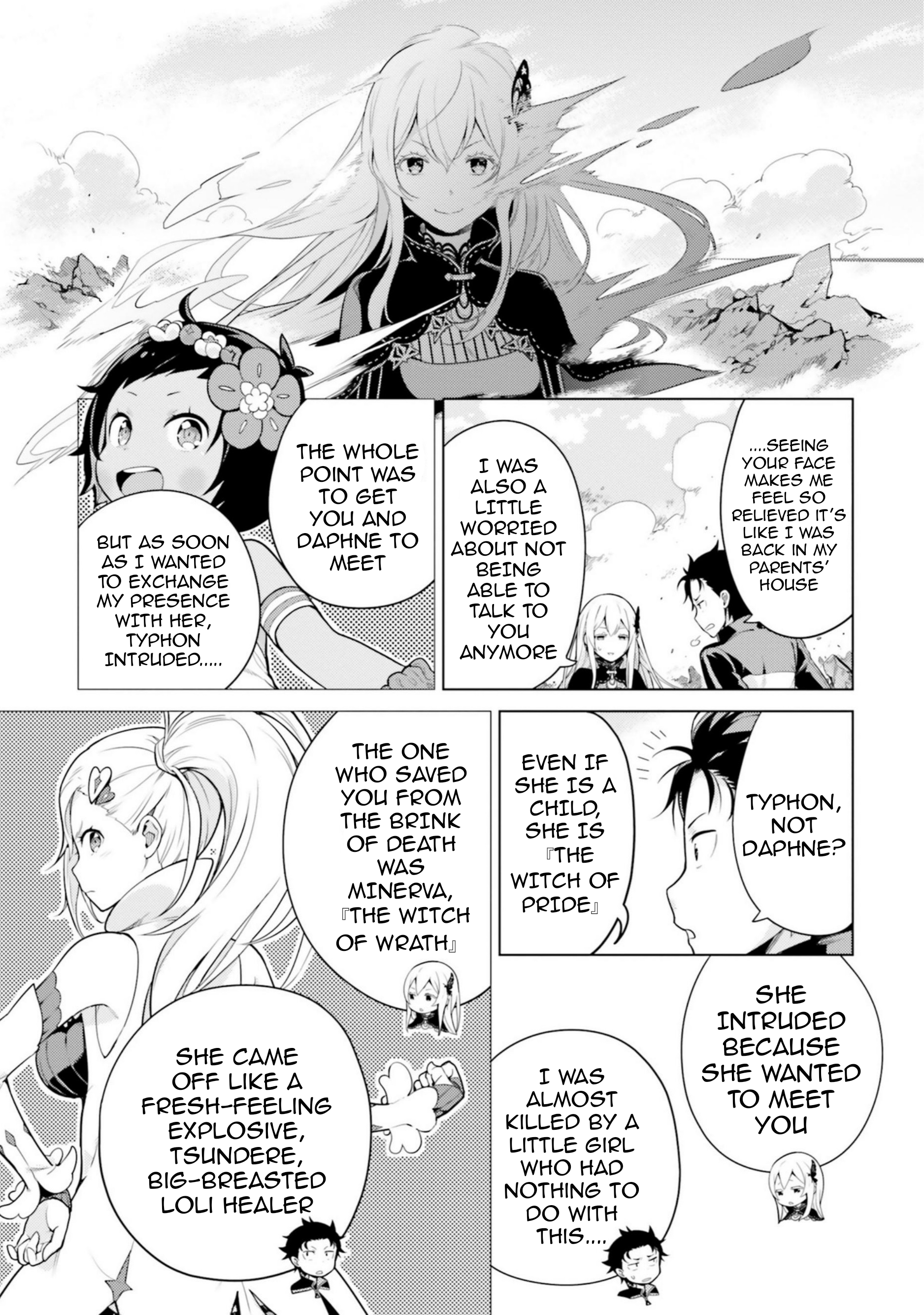 Halaman dari Re:Zero kara Hajimeru Isekai Seikatsu: Dai 4-shou—Seiiki to Gouyoku no Majo Chapter 22