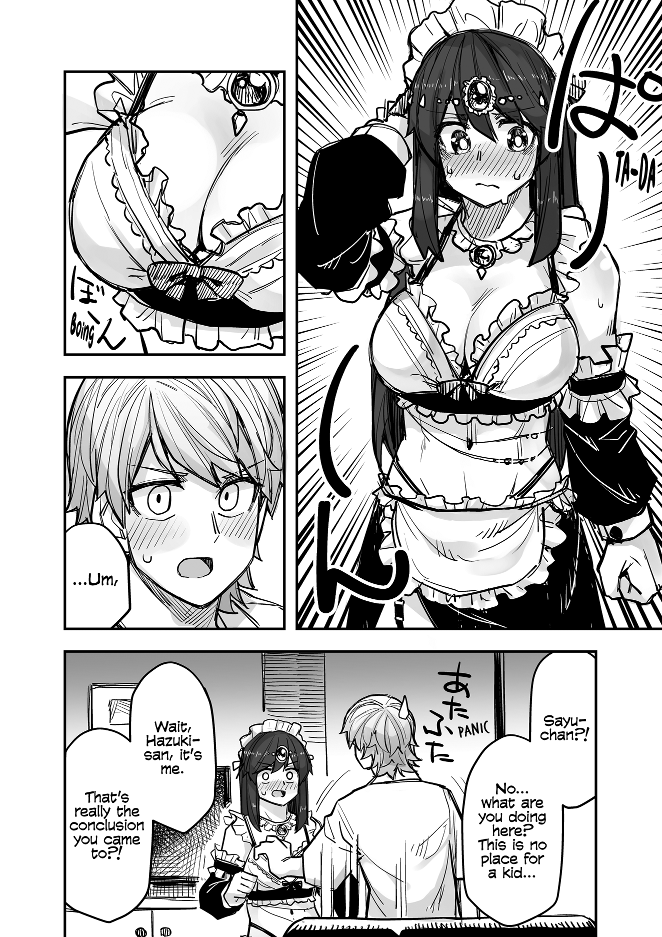 Halaman dari Ikemen Joshi to Josou Danshi Chapter 89