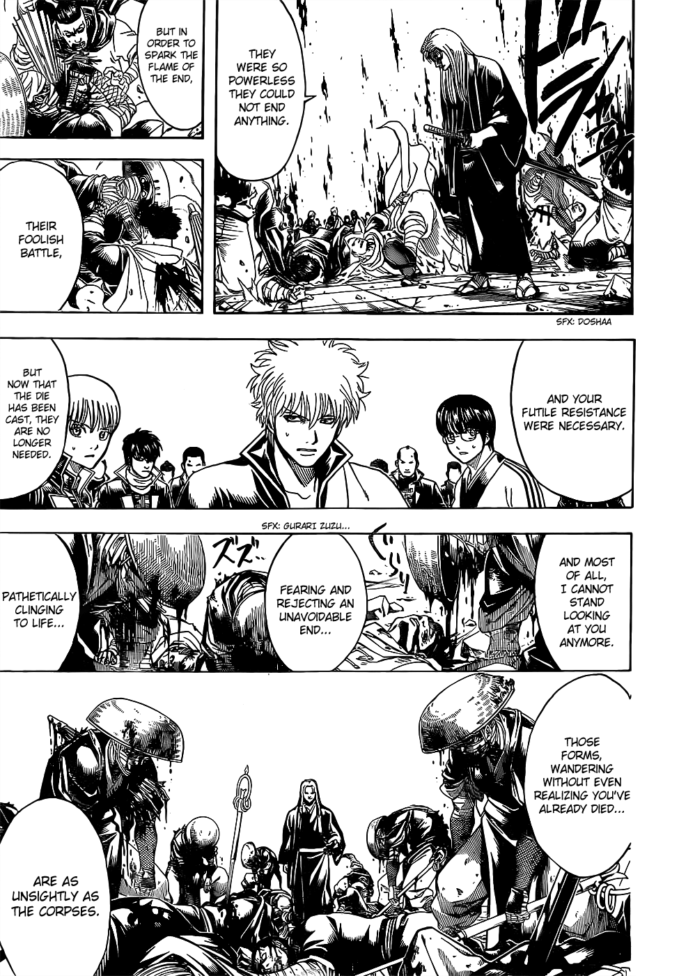 Halaman dari Gintama Chapter 637