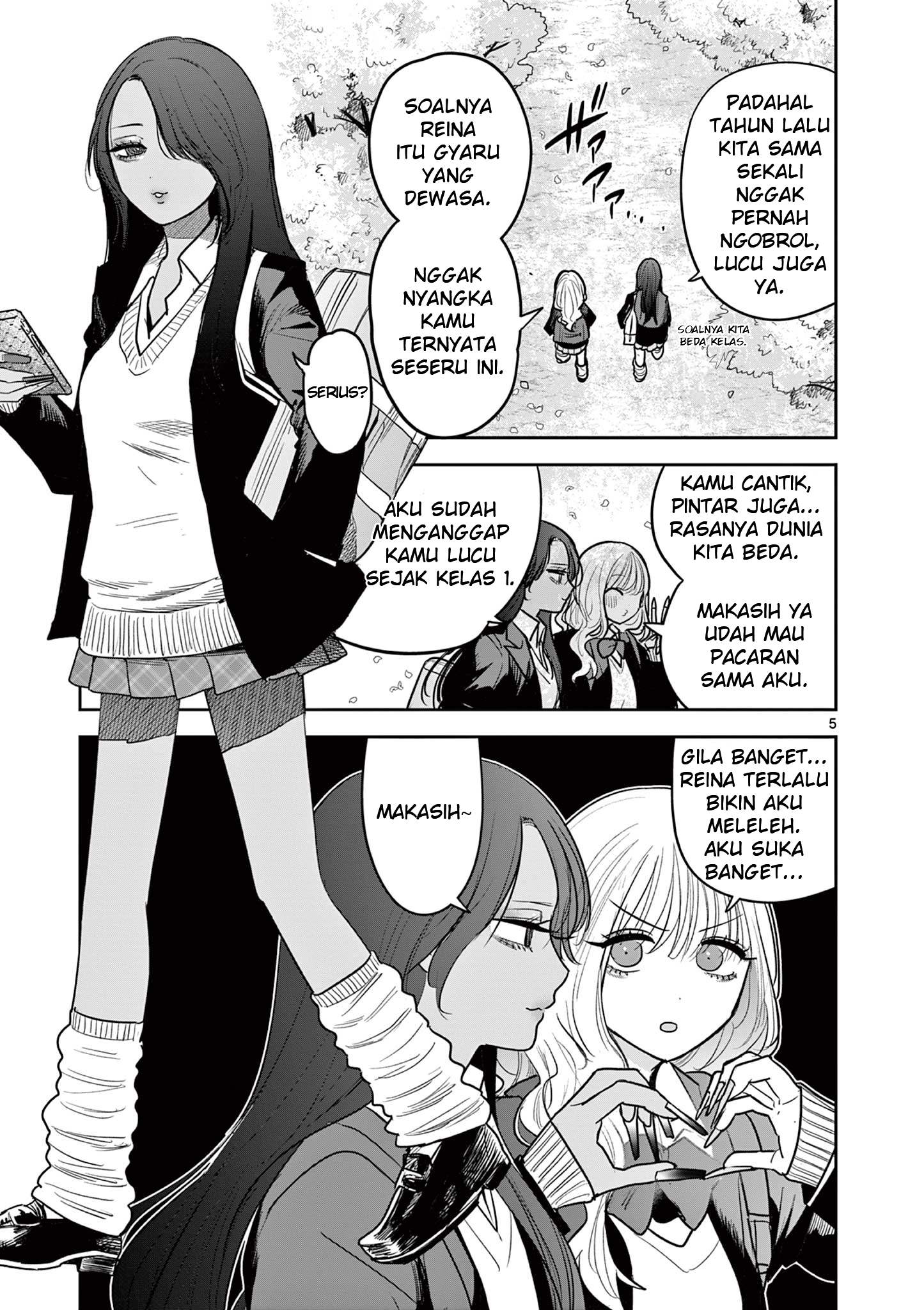 #Gal to Gal no Yuri Chapter 1 - halaman 5