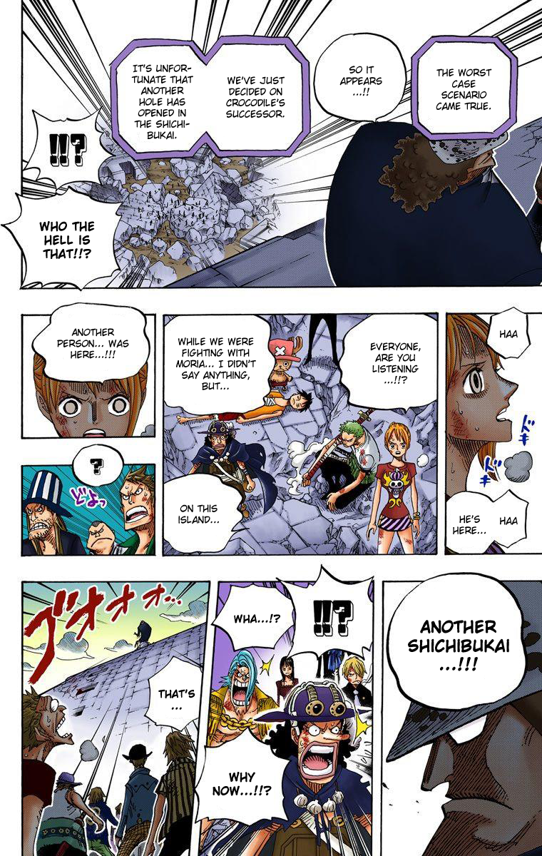 Halaman dari One Piece (Official Colored) Chapter 483