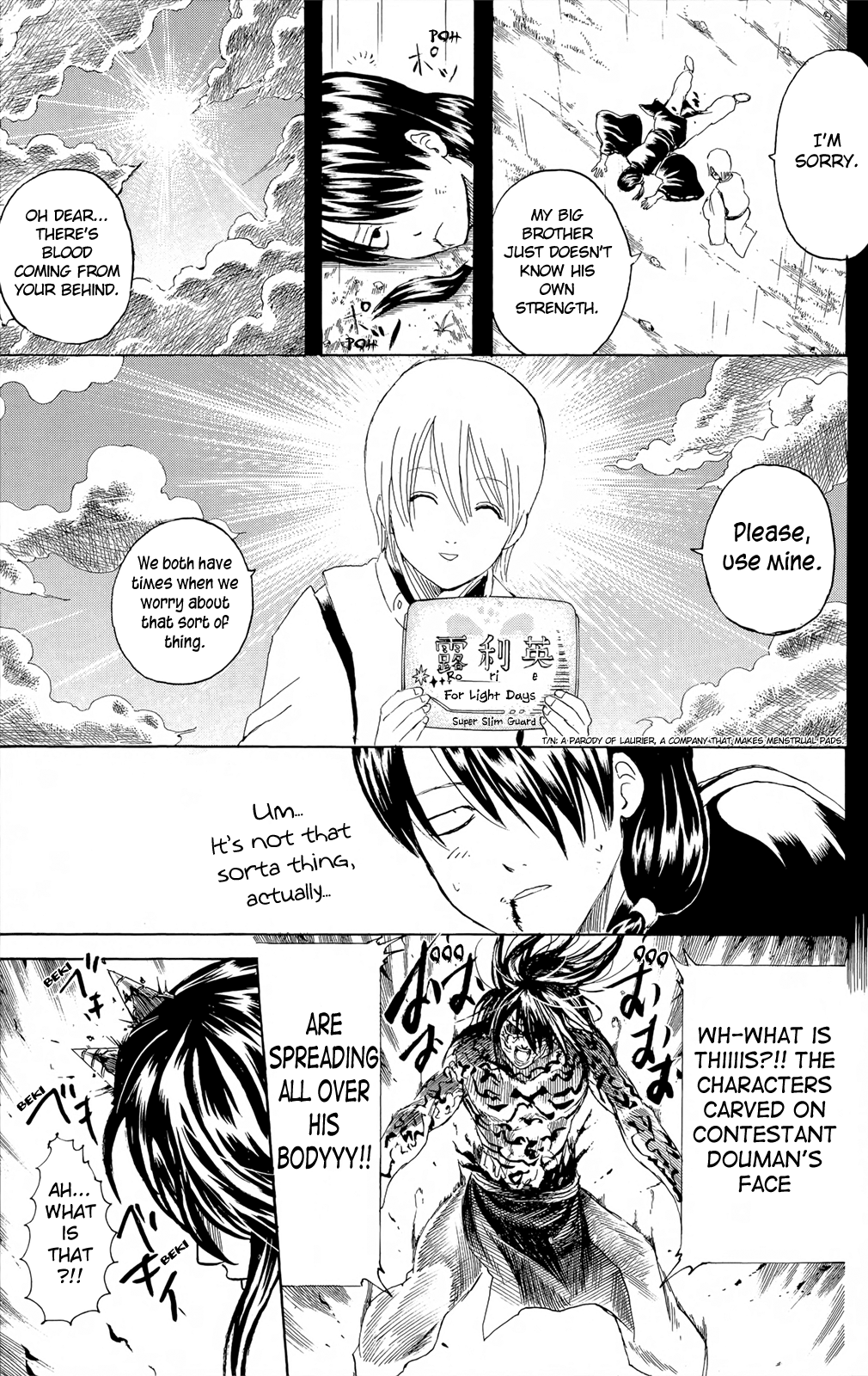 Halaman dari Gintama Chapter 287
