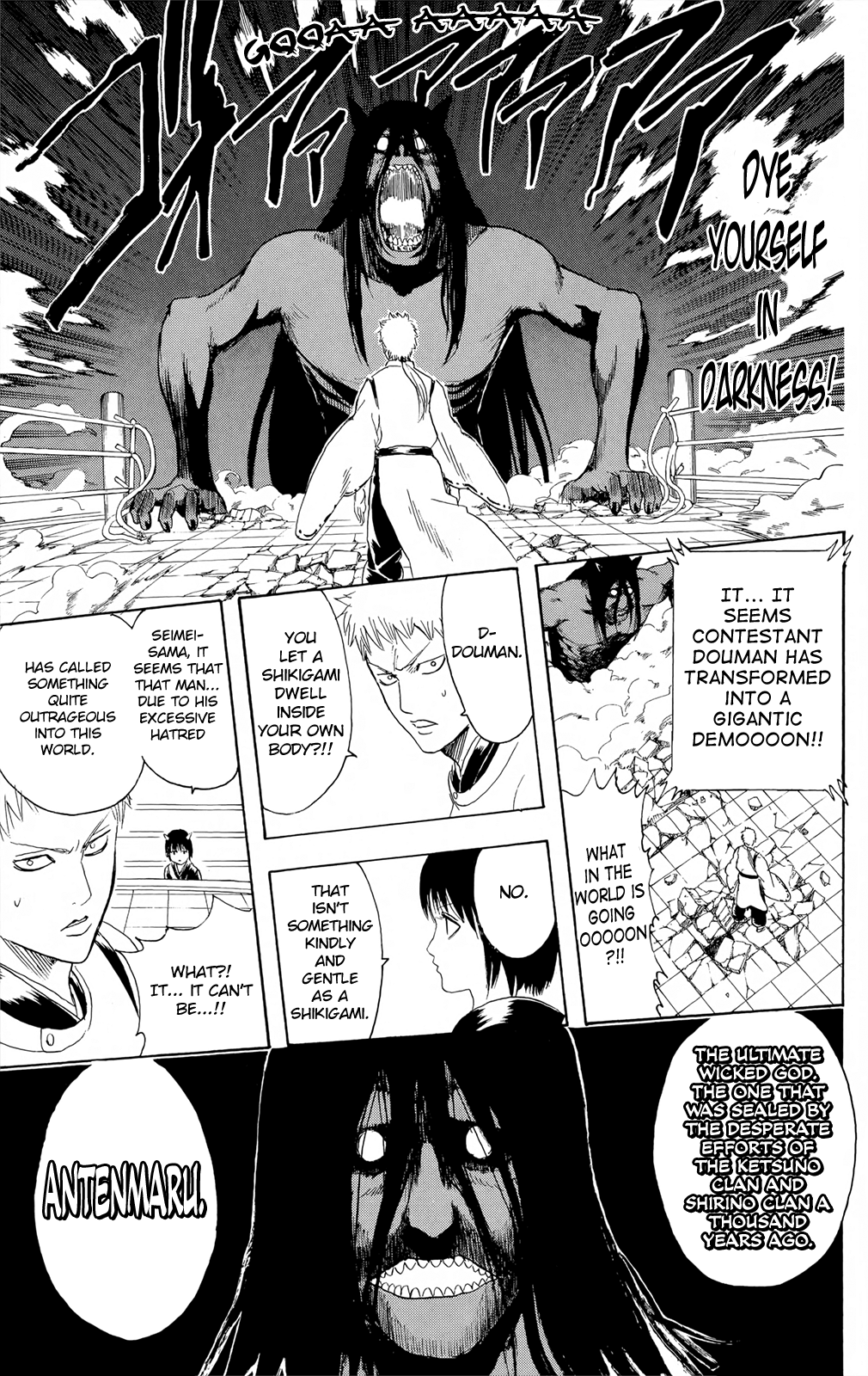 Halaman dari Gintama Chapter 287