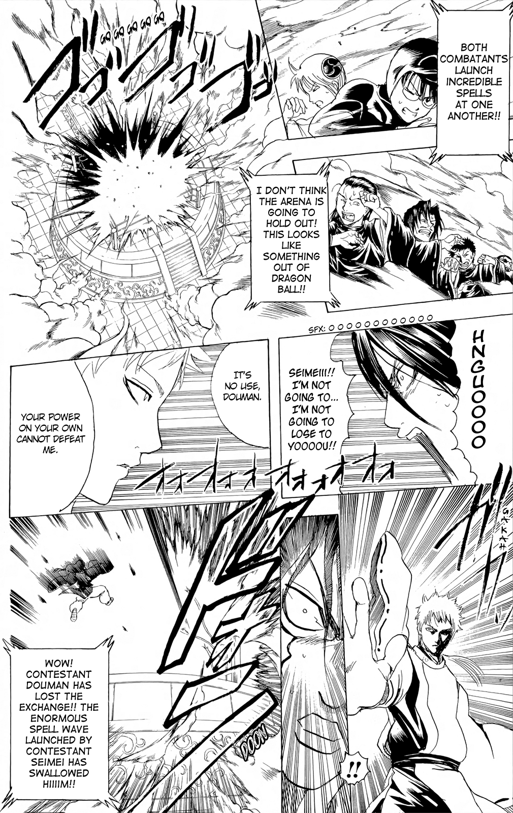 Halaman dari Gintama Chapter 287