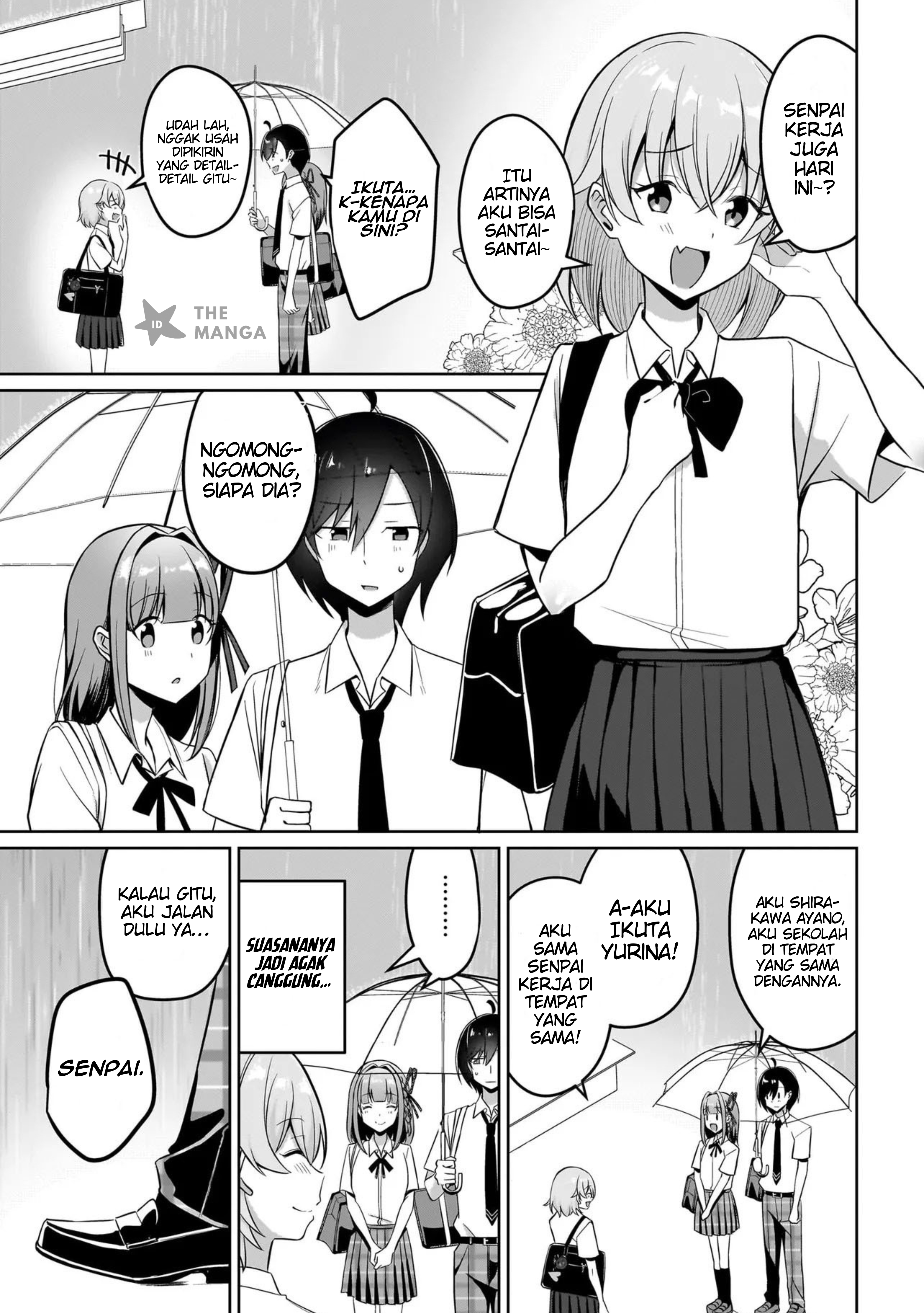 Maigo no Onnanoko wo Ie made Todoketara, Genkan kara Detekita no wa Gakunen Ichi no Bishoujo deshita Chapter 7.1 - halaman 8