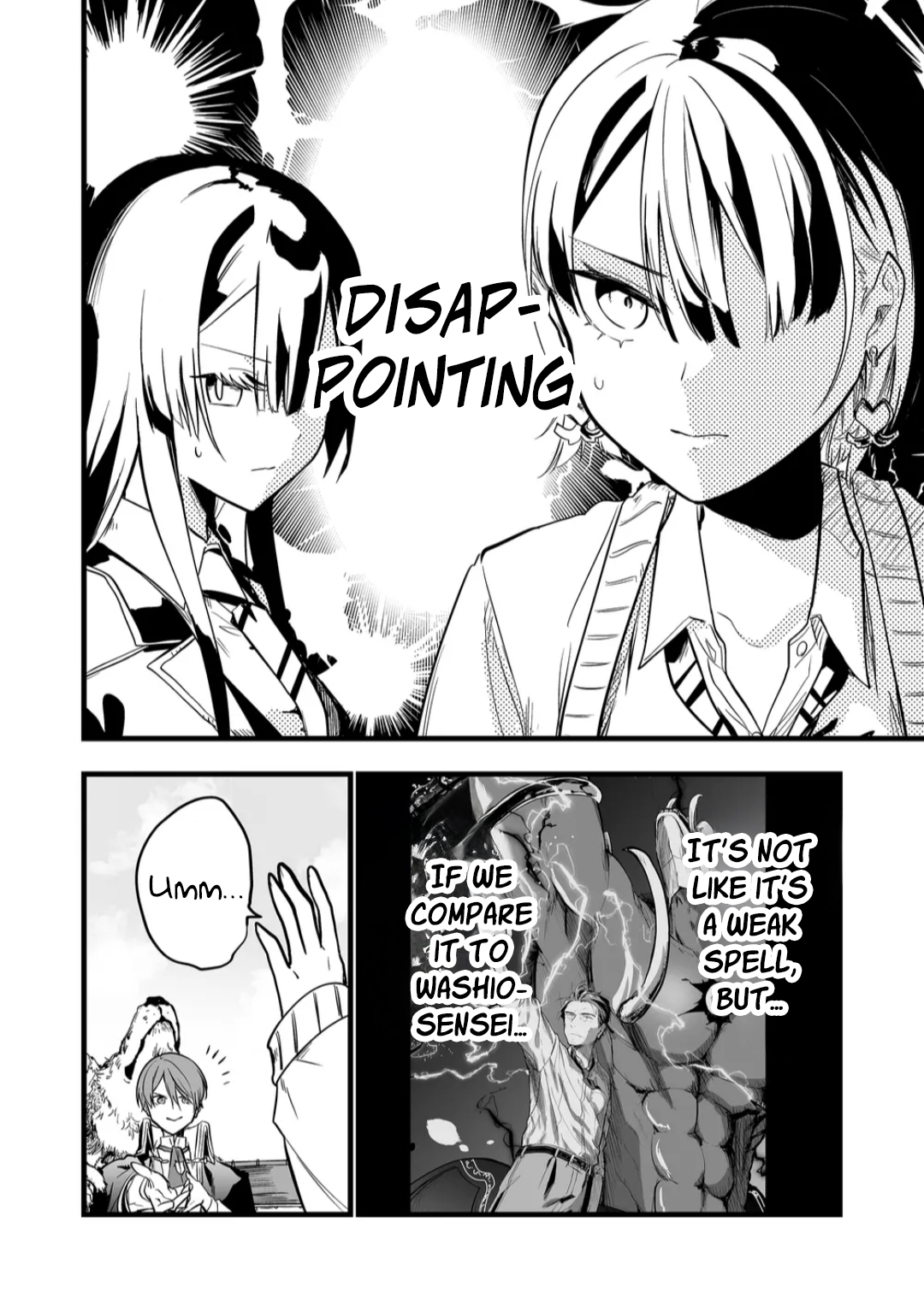 Halaman dari "Ano Toki Tasukete Itadaita Monster Musume desu." Isekai Ossan Kyoushi Totsuzen no Moteki ni Konwaku suru Chapter 8