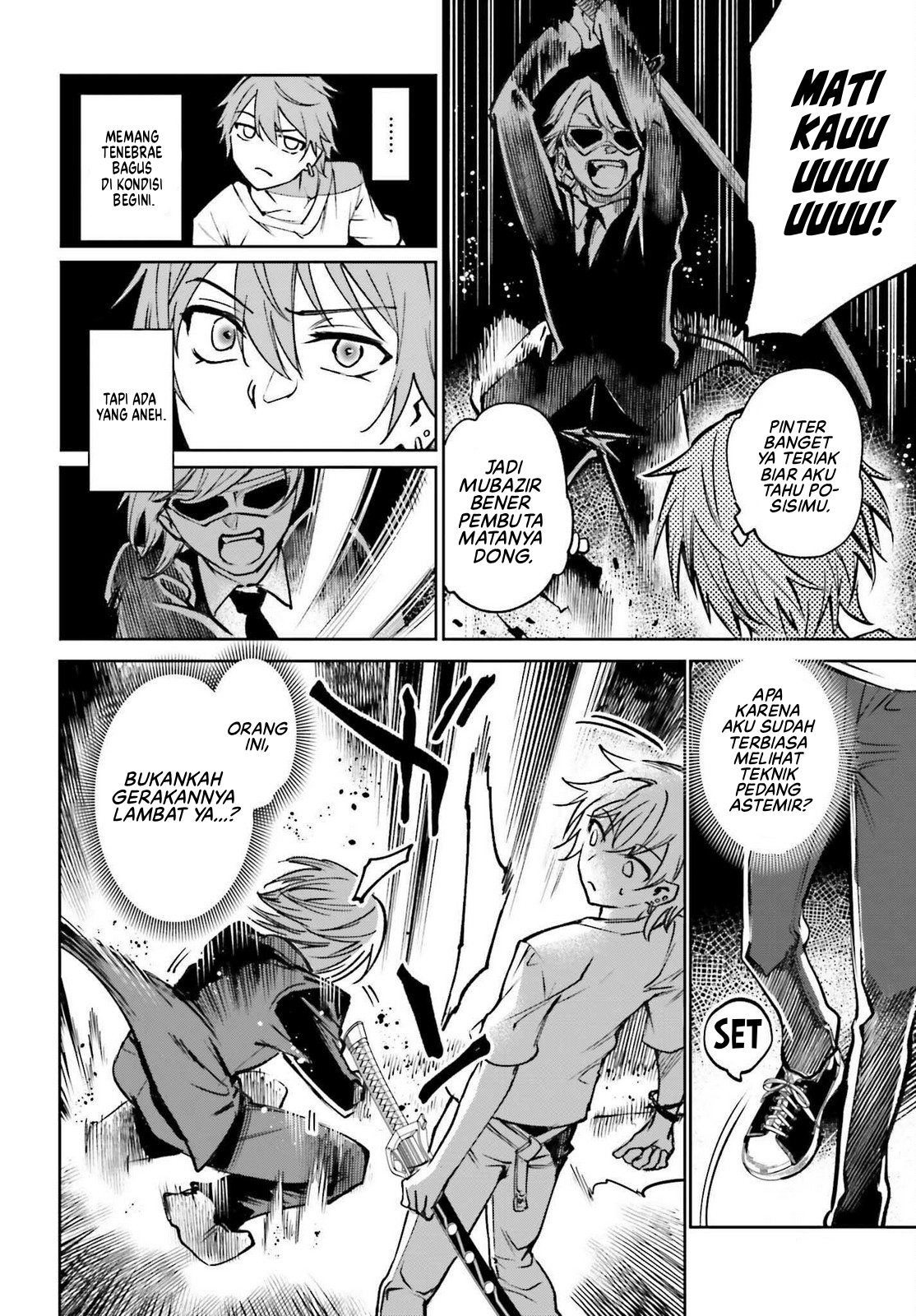 Danshi Kinsei Game Sekai de Ore ga Yarubeki Yuiitsu no Koto: Yuri no Aida ni Hasamaru Otoko toshite Tensei shiteshimaimashita Chapter 9 - halaman 17