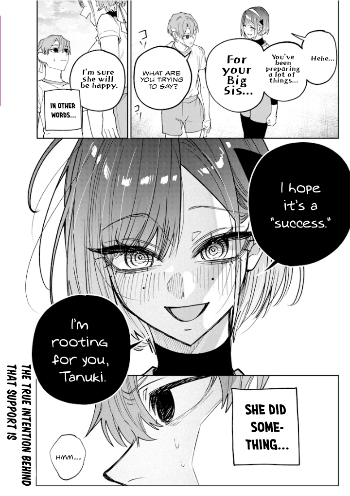 Halaman dari Namaiki na Gal Ane wo Wakaraseru Hanashi Chapter 35