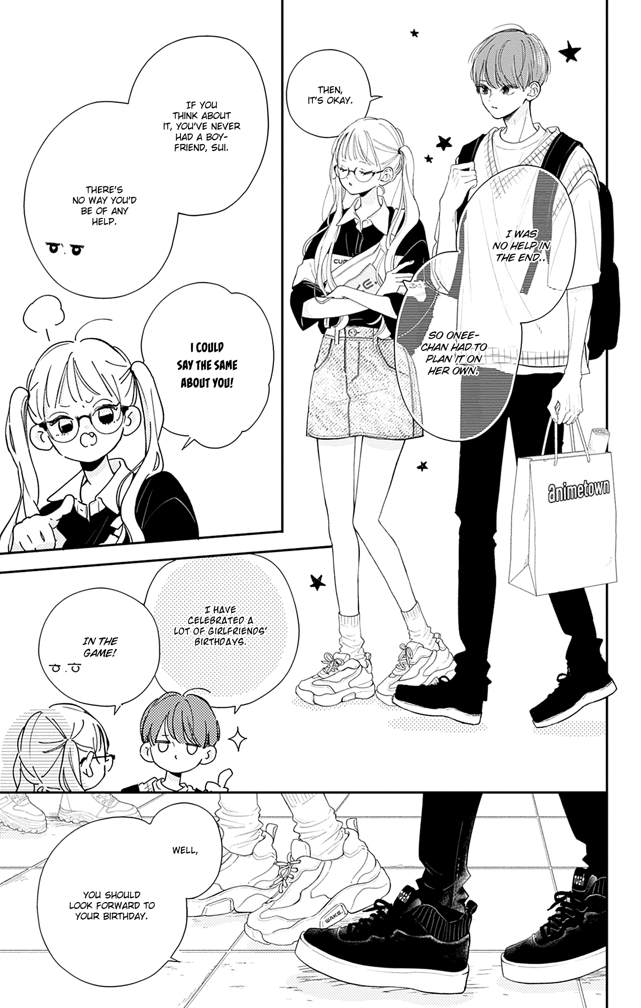 Halaman dari Onee-chan no Midori-kun Chapter 14