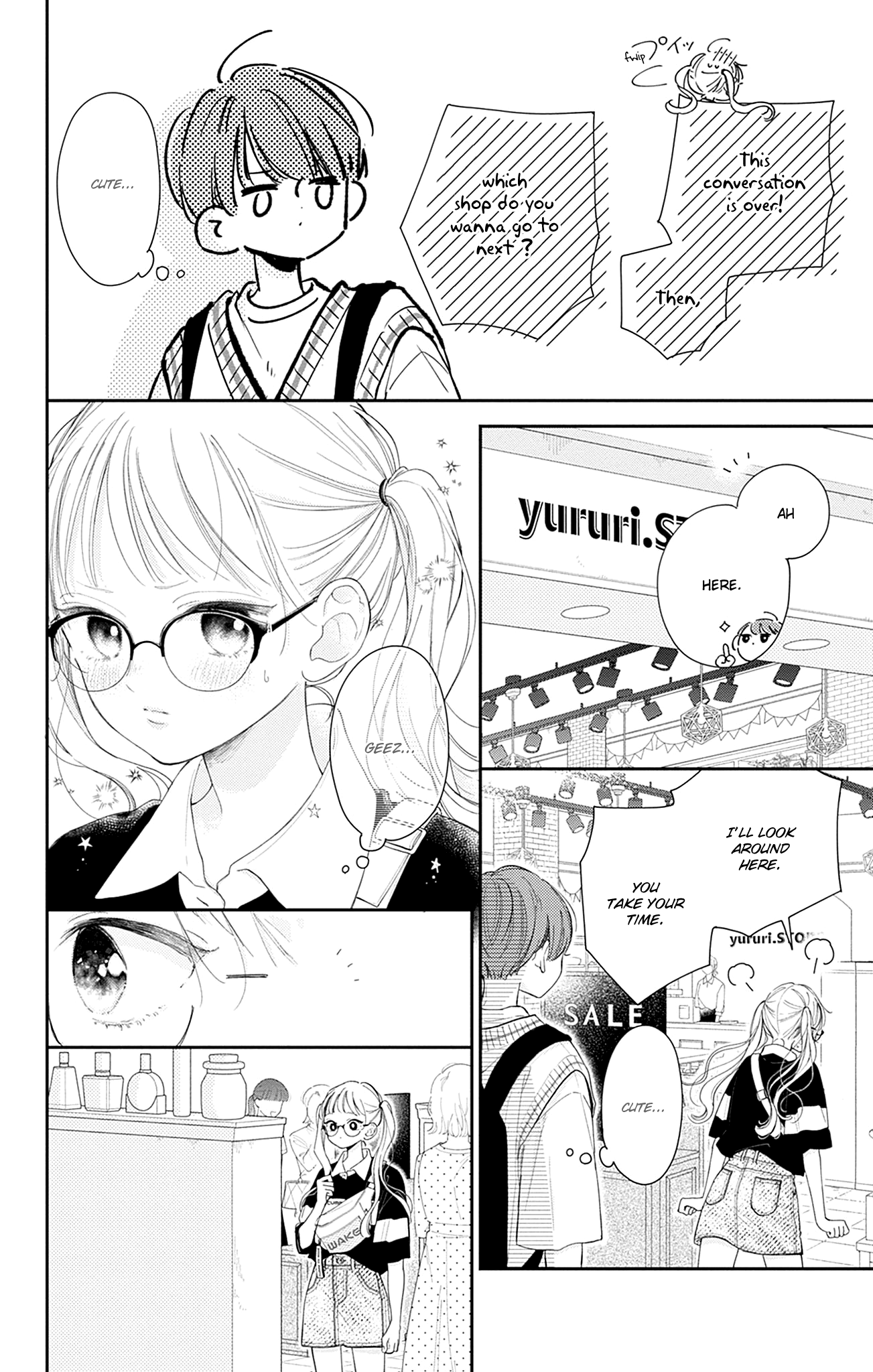 Halaman dari Onee-chan no Midori-kun Chapter 14