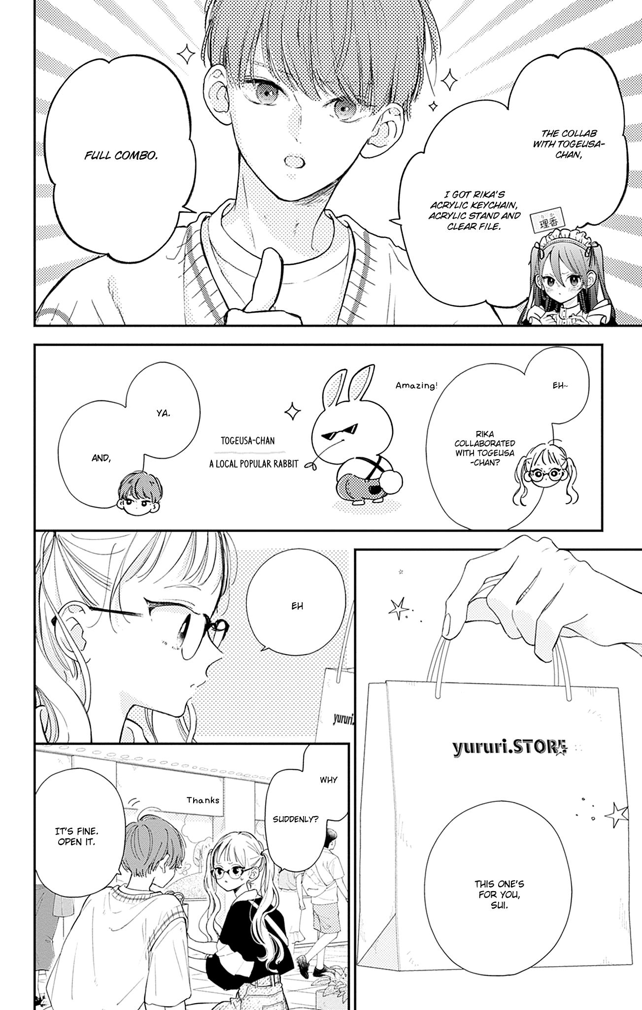 Halaman dari Onee-chan no Midori-kun Chapter 14