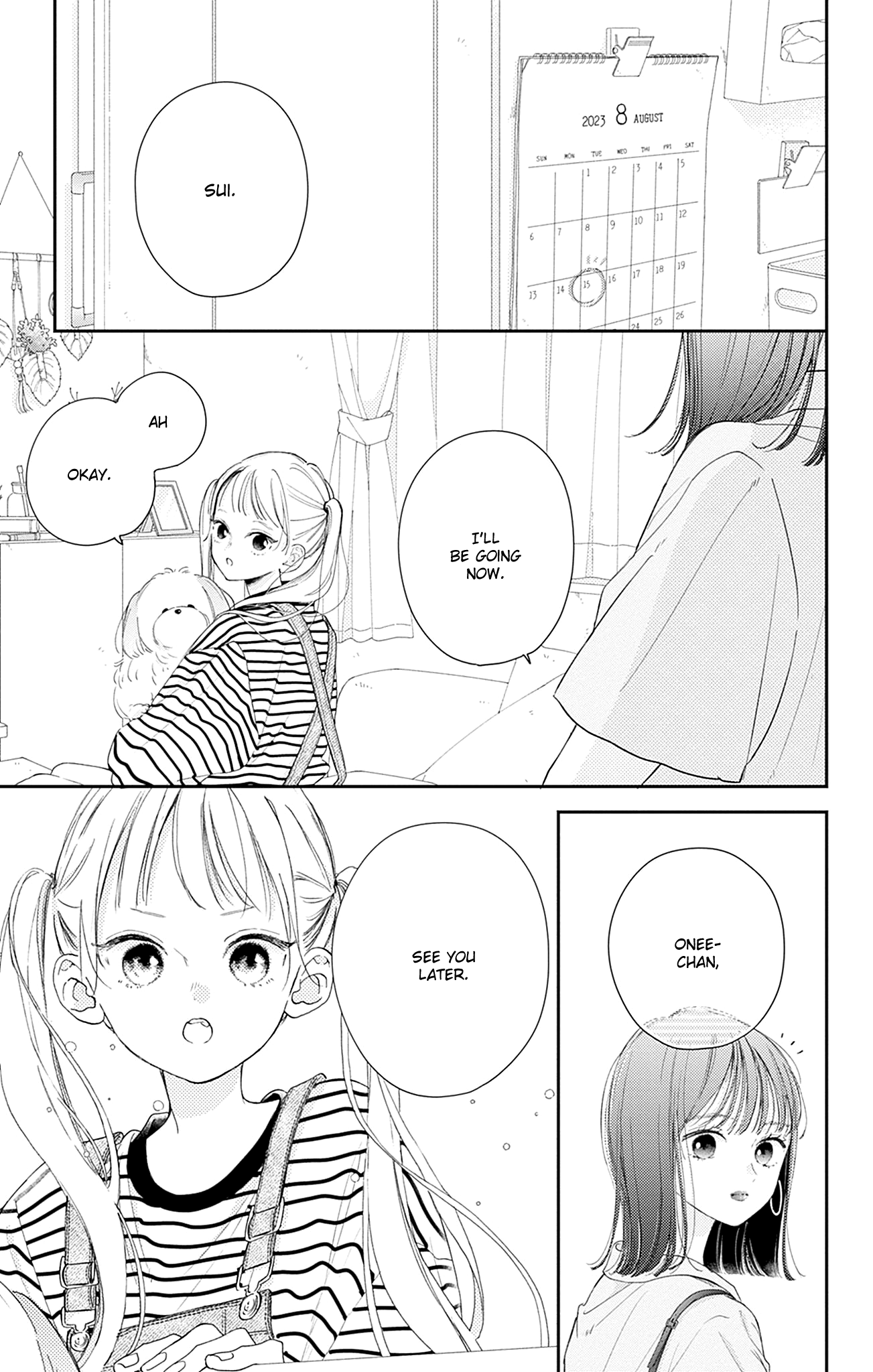 Halaman dari Onee-chan no Midori-kun Chapter 14