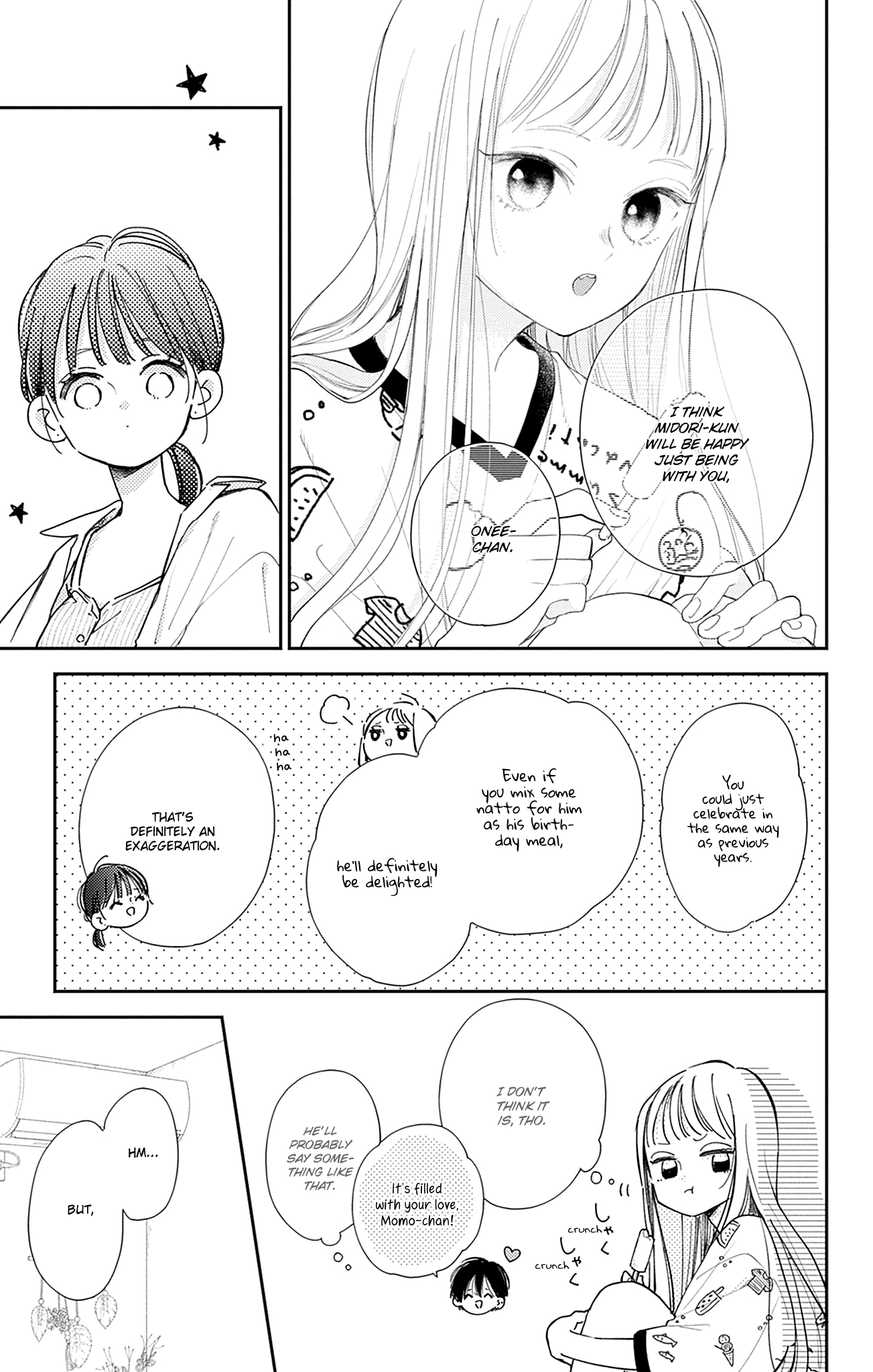 Halaman dari Onee-chan no Midori-kun Chapter 14