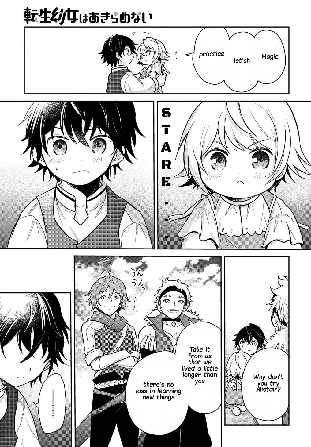 Halaman dari Tensei Youjo wa Akiramenai Chapter 10