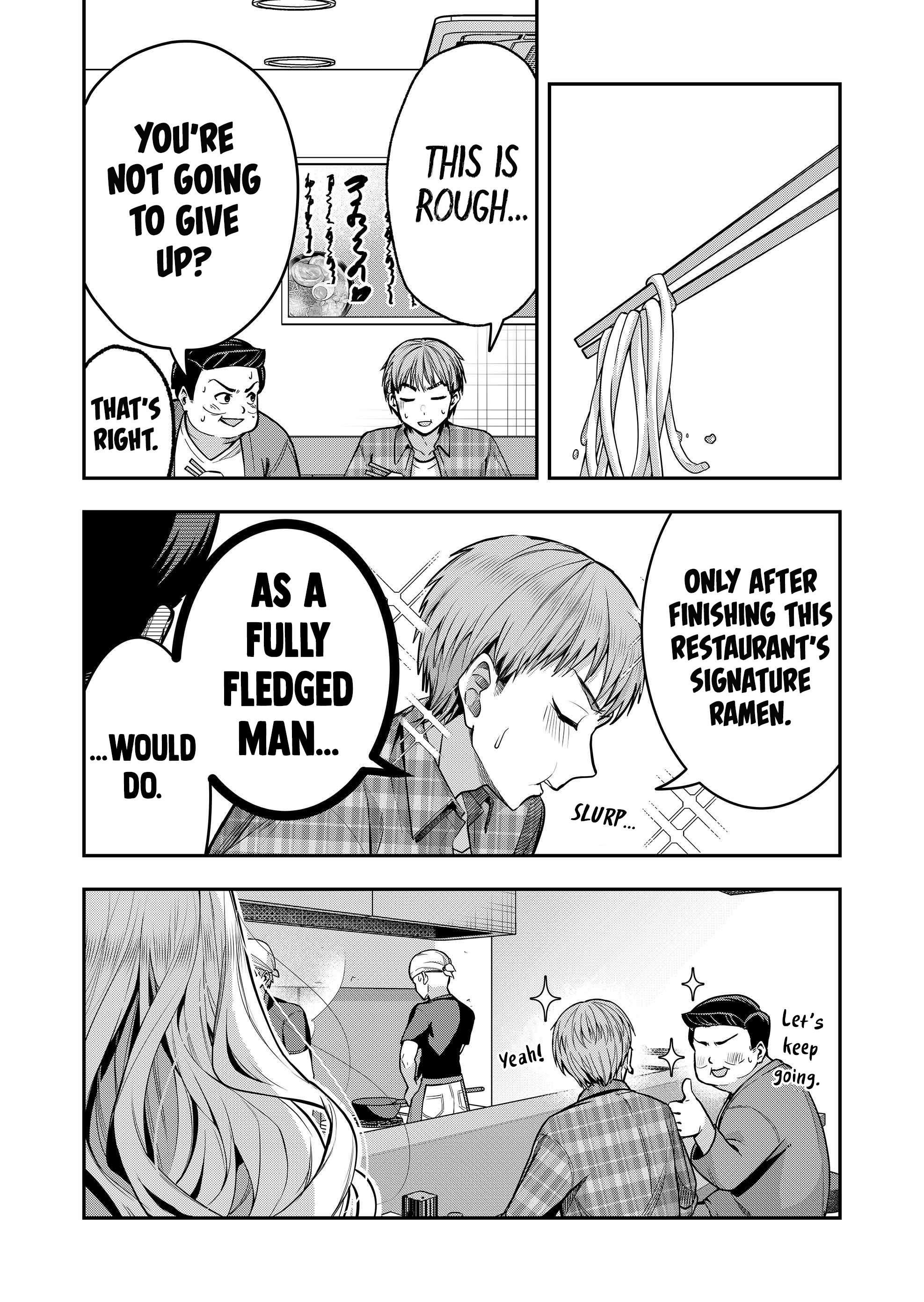 Halaman dari Gal Yome no Himitsu Chapter 37