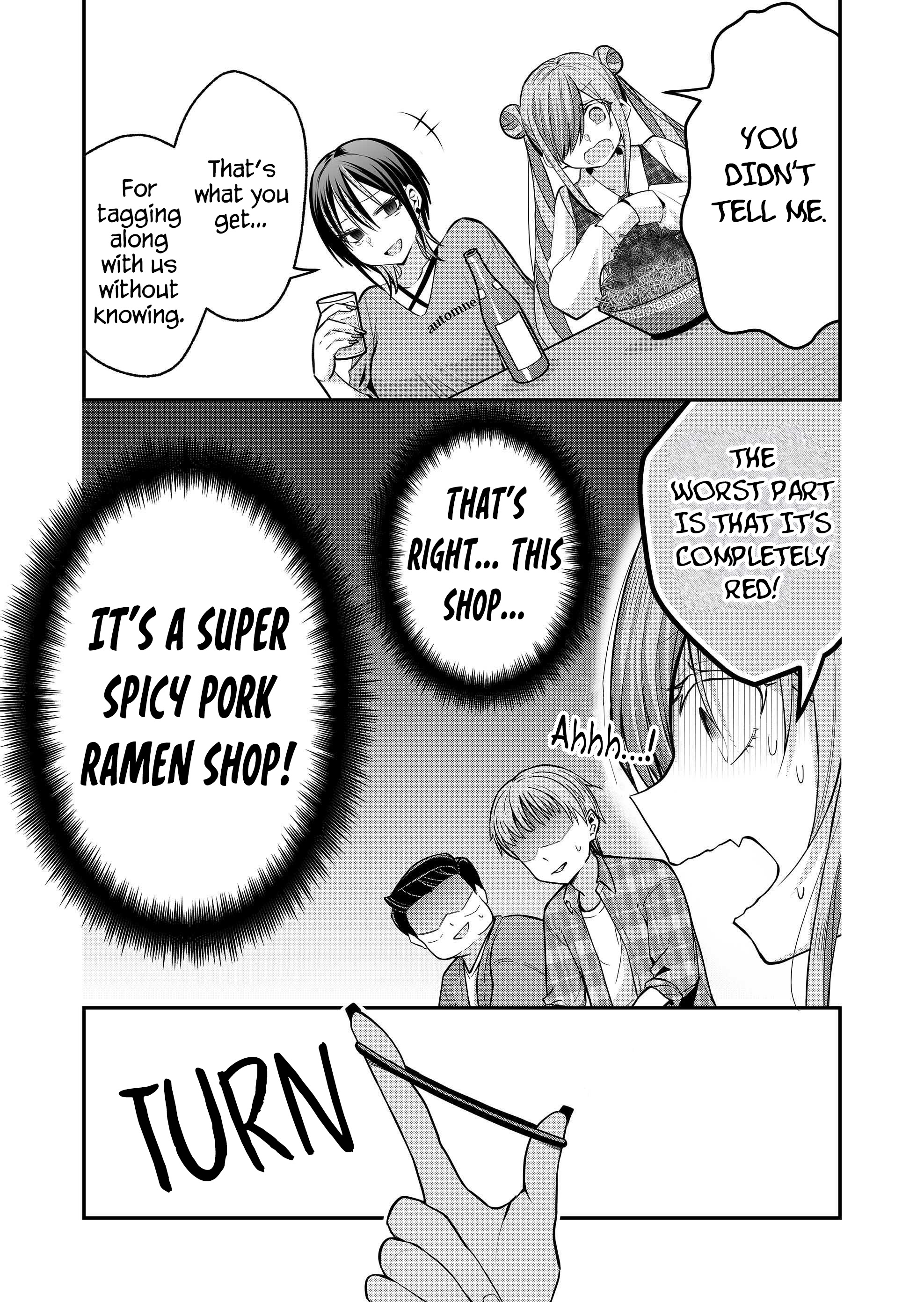 Halaman dari Gal Yome no Himitsu Chapter 37