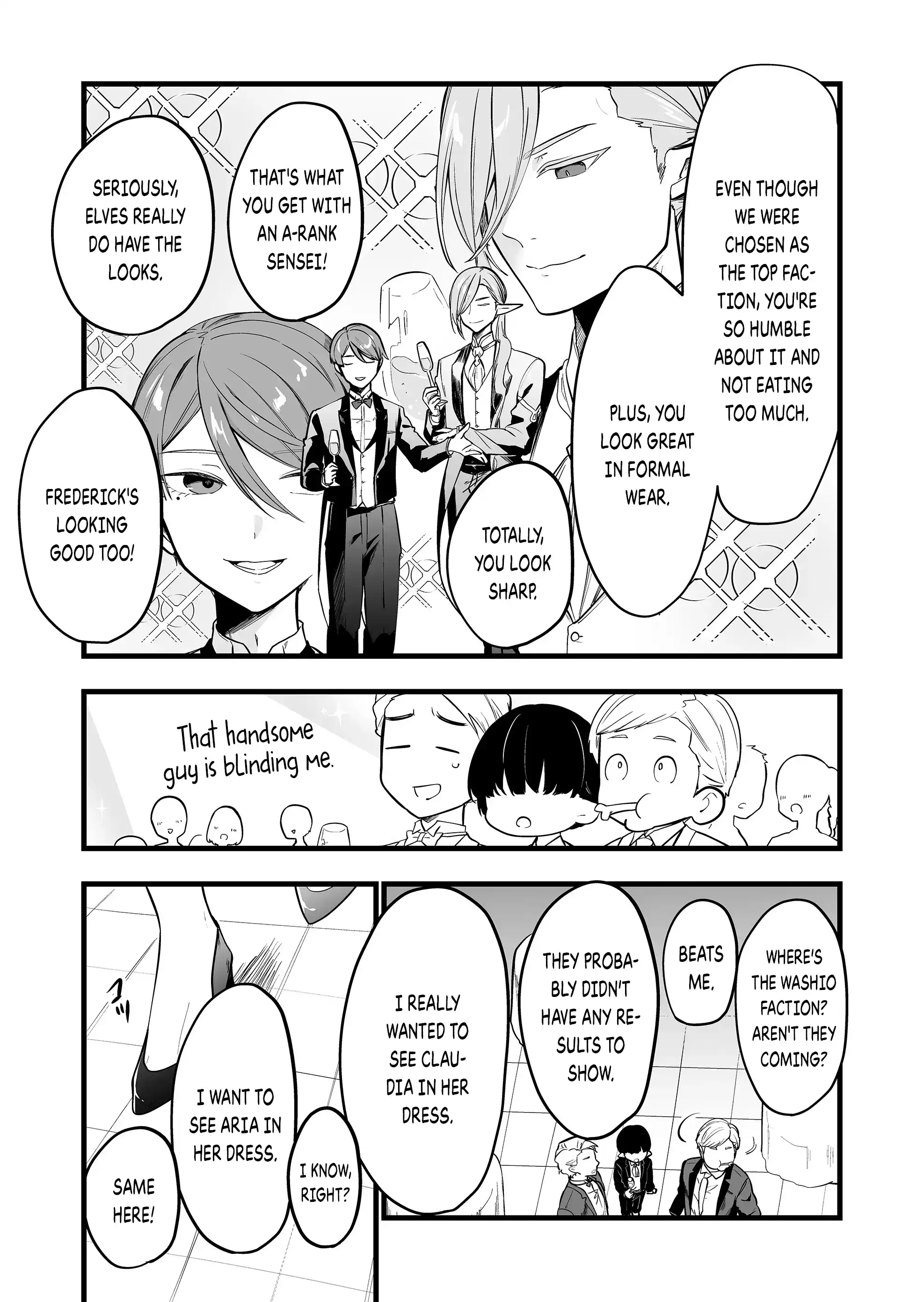 Halaman dari "Ano Toki Tasukete Itadaita Monster Musume desu." Isekai Ossan Kyoushi Totsuzen no Moteki ni Konwaku suru Chapter 24