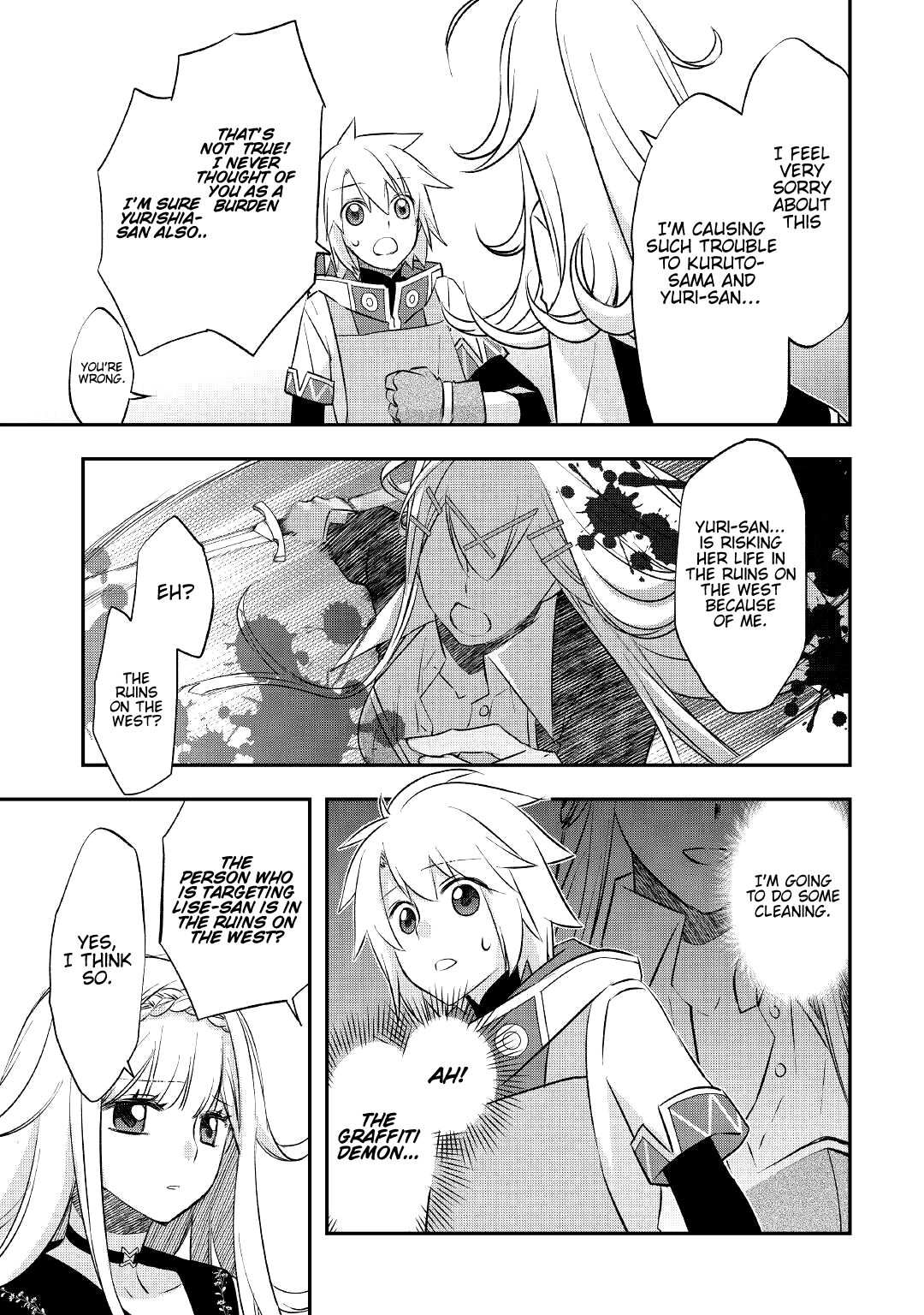 Halaman dari Kanchigai no Atelier Meister - Eiyuu Party no Moto Zatsuyougakari ga, Jitsu wa Sentou Igai ga SSS Rank Datta to Iu Yoku Aru Hanashi Chapter 21